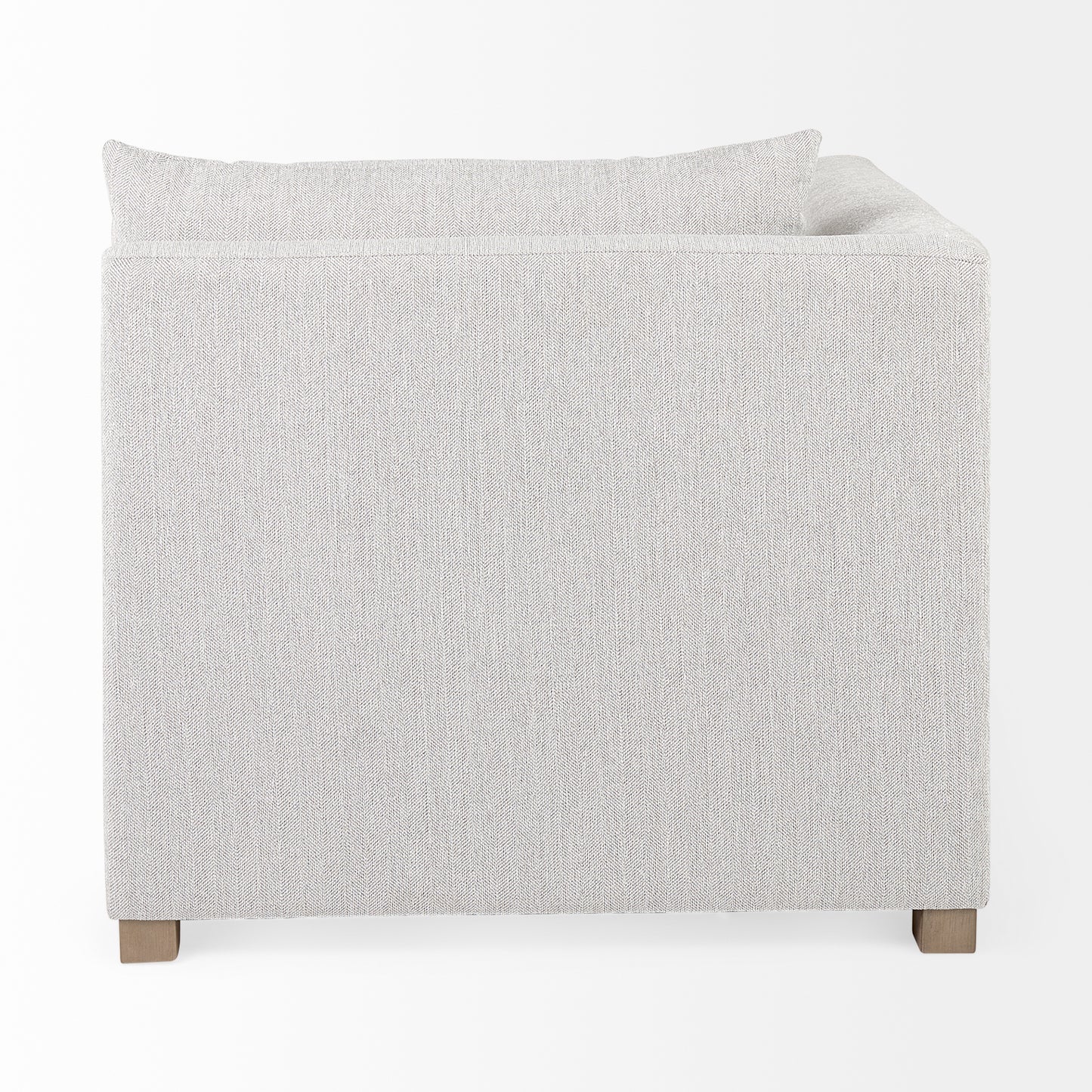 Valence 37.8L x 38.6W x 28.3H Light Gray Corner Sectional Piece