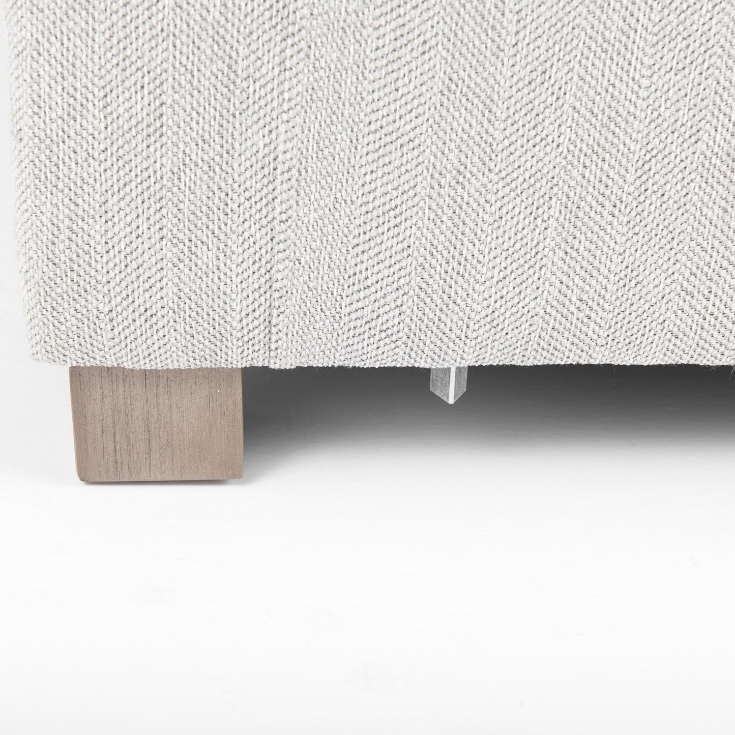 Valence 37.8L x 38.6W x 28.3H Light Gray Corner Sectional Piece