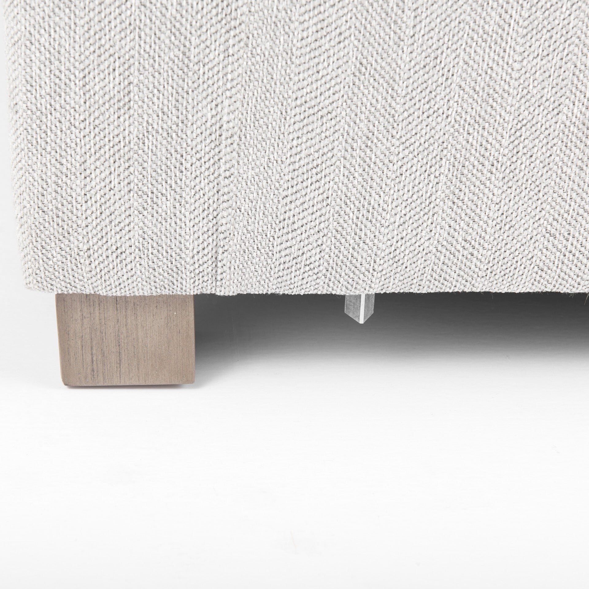 Valence 37.8L x 38.6W x 28.3H Light Gray Corner Sectional Piece