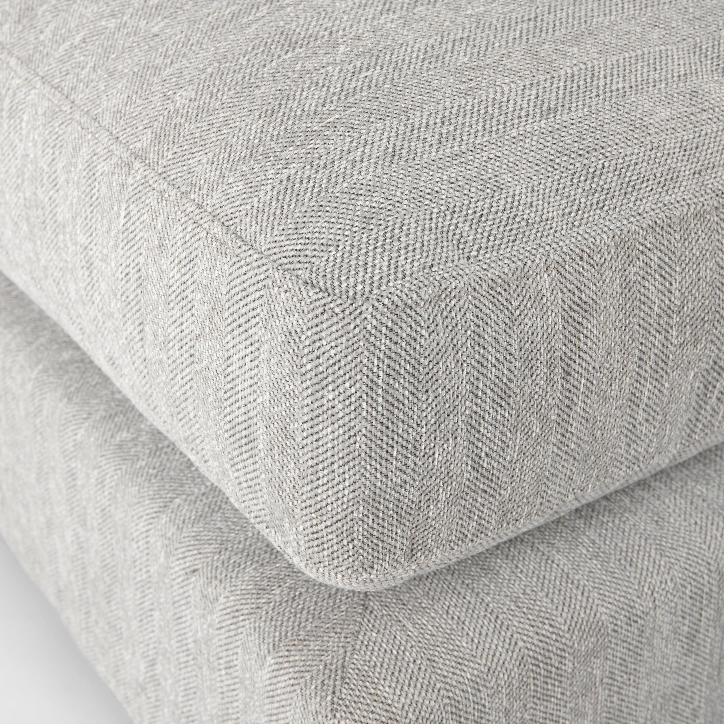 Valence 38.2L x 38.6W x 28.3H Light Gray Armless Sectional Piece