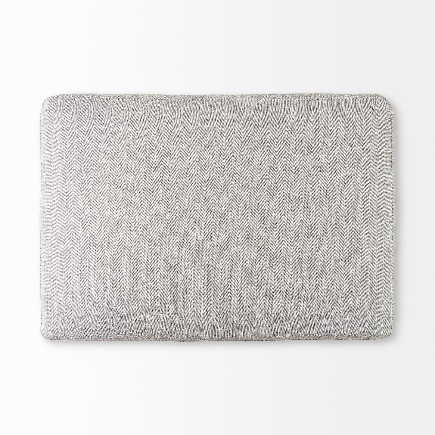 Valence 38.6L x 26.0W x 17.7H Light Gray 2/3 Ottoman Sectional Piece