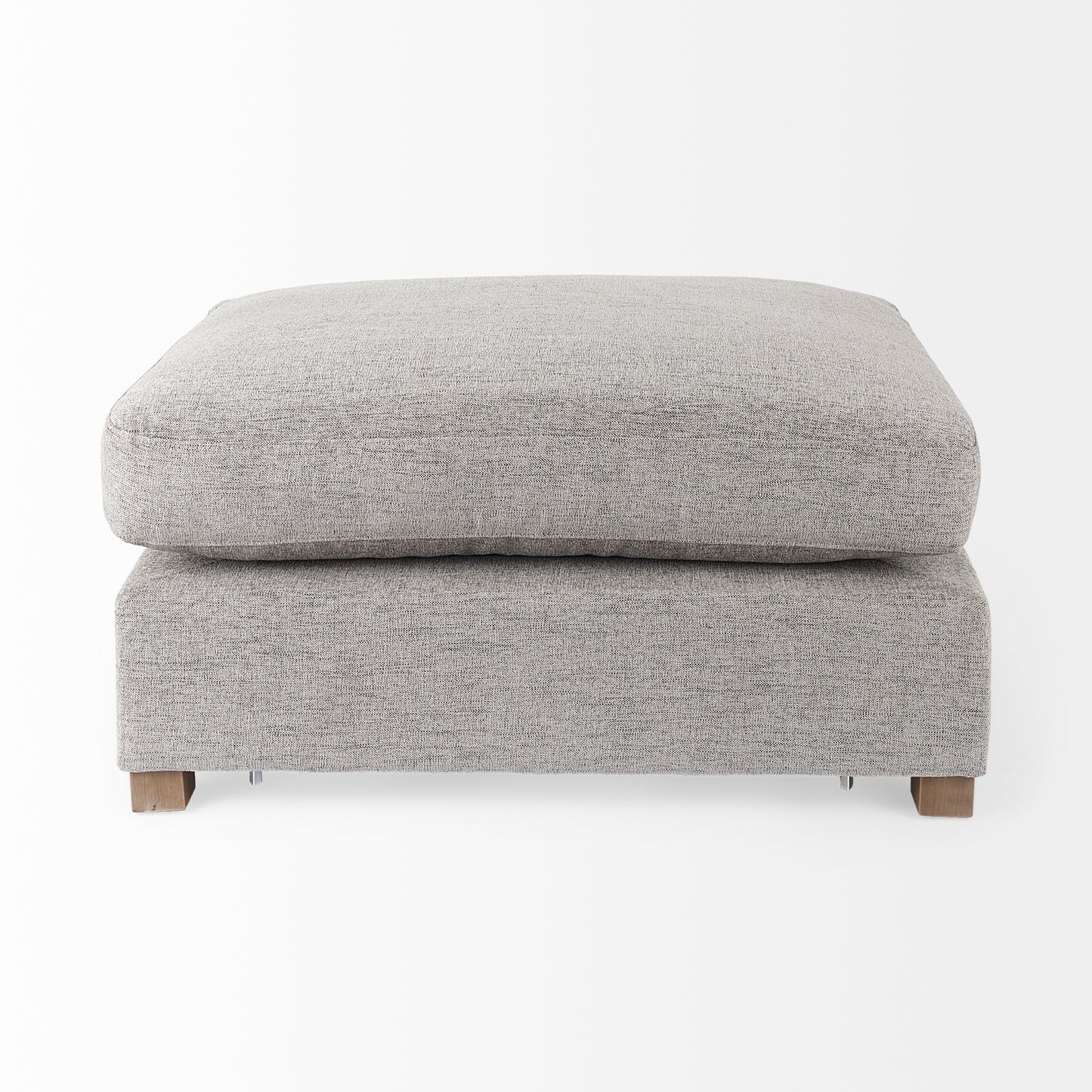 Valence 38.6L x 26.0W x 17.7H Medium Gray 2/3 Ottoman Sectional Piece