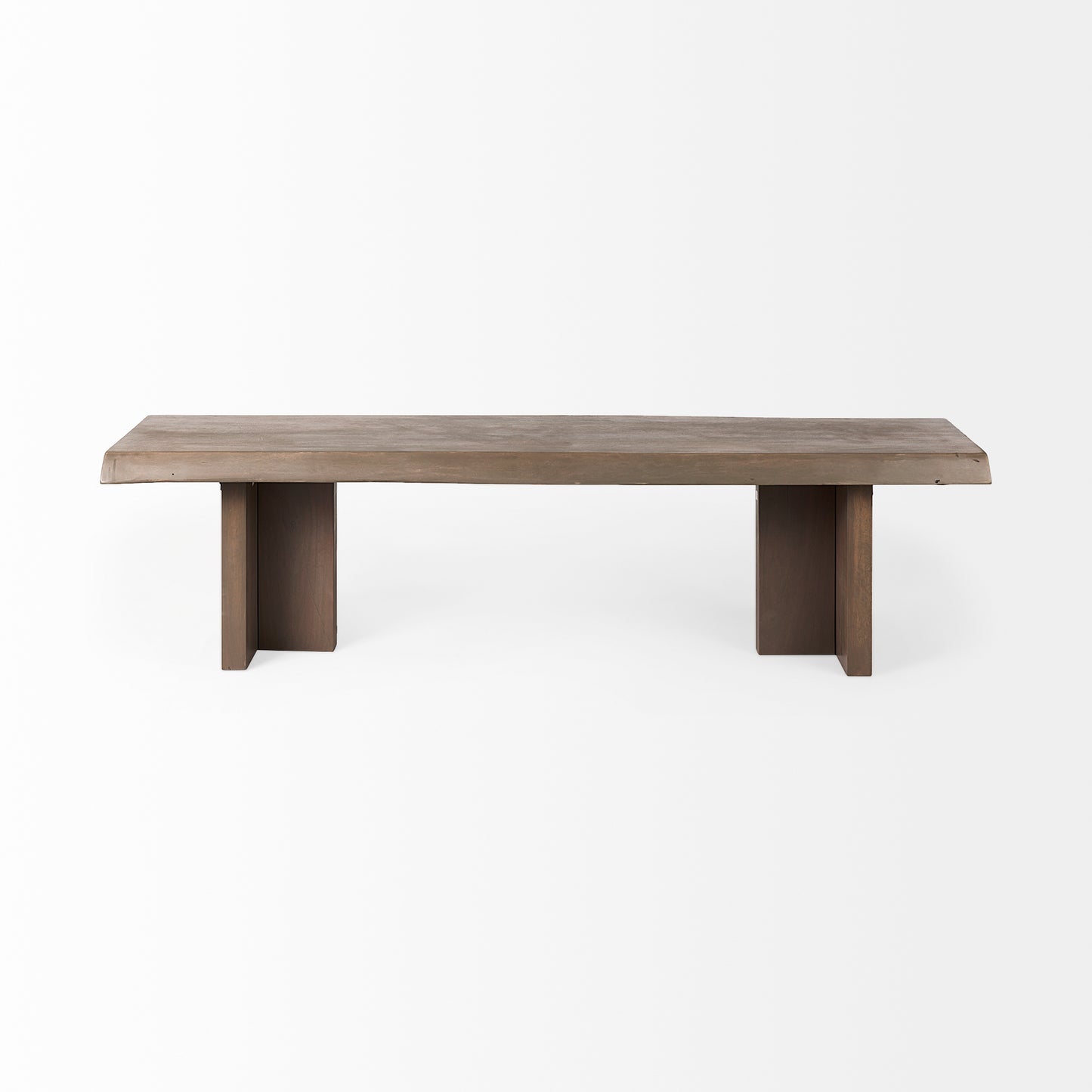 Konstantin Bench Medium Brown Wood - benches