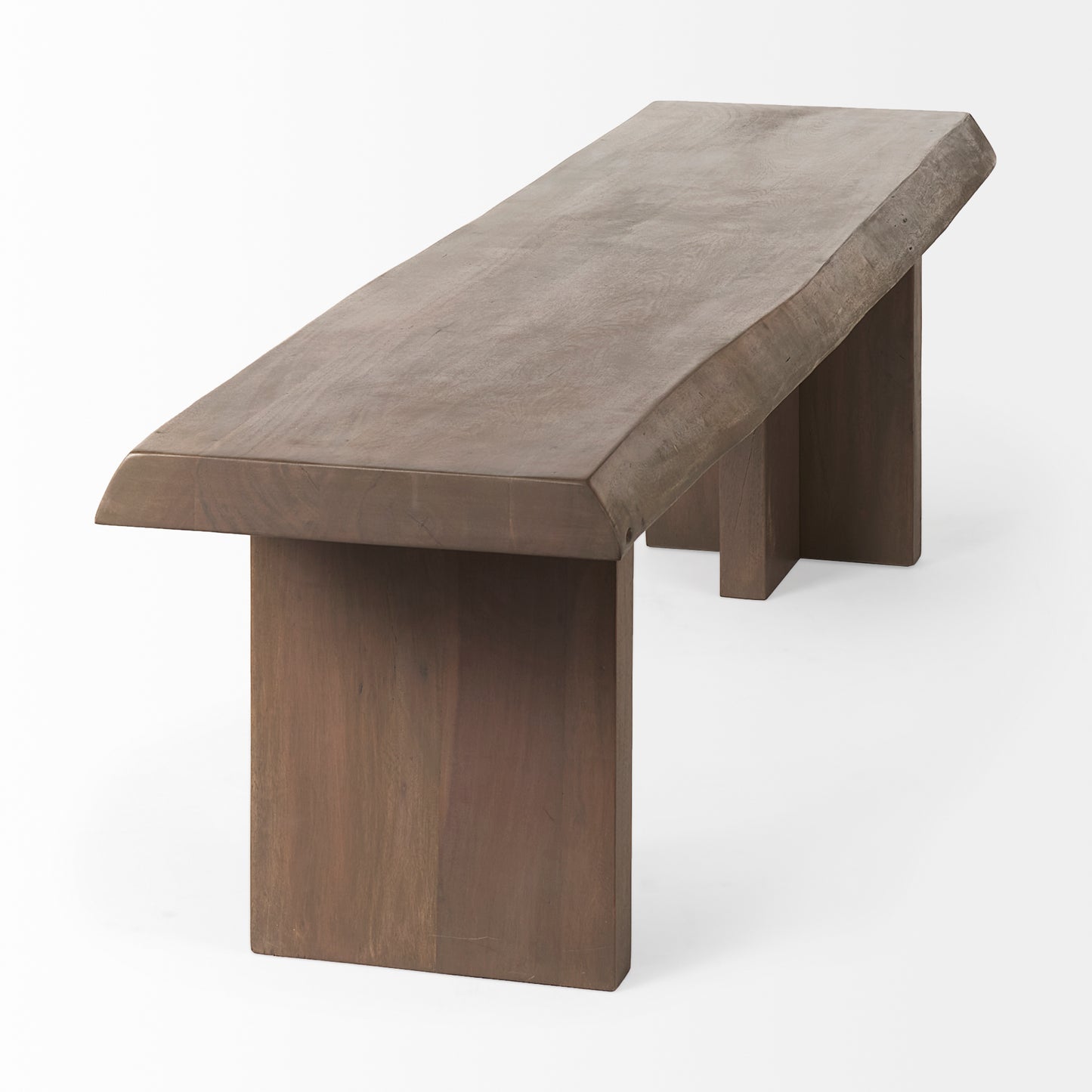 Konstantin Bench Medium Brown Wood - benches