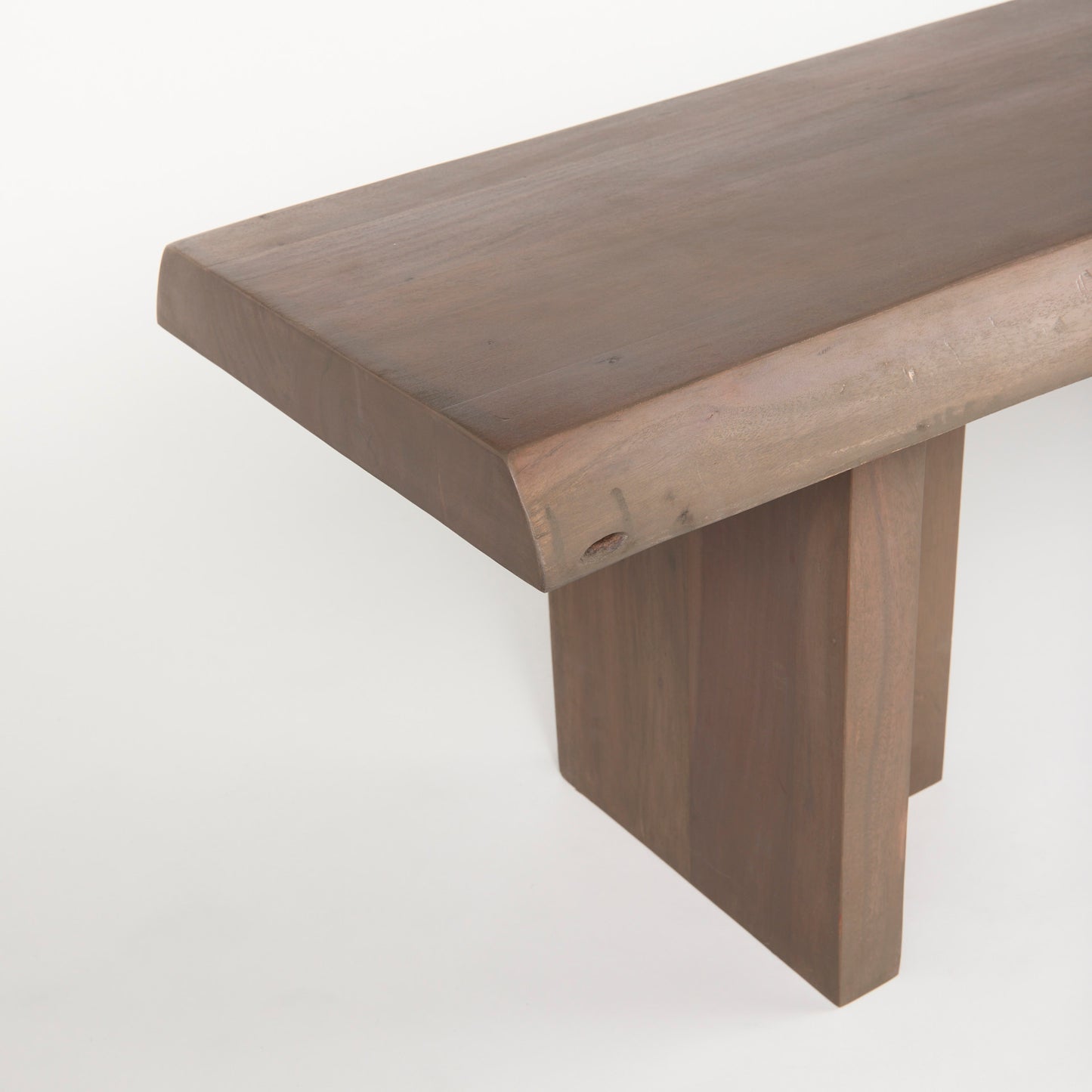 Konstantin Bench Medium Brown Wood - benches