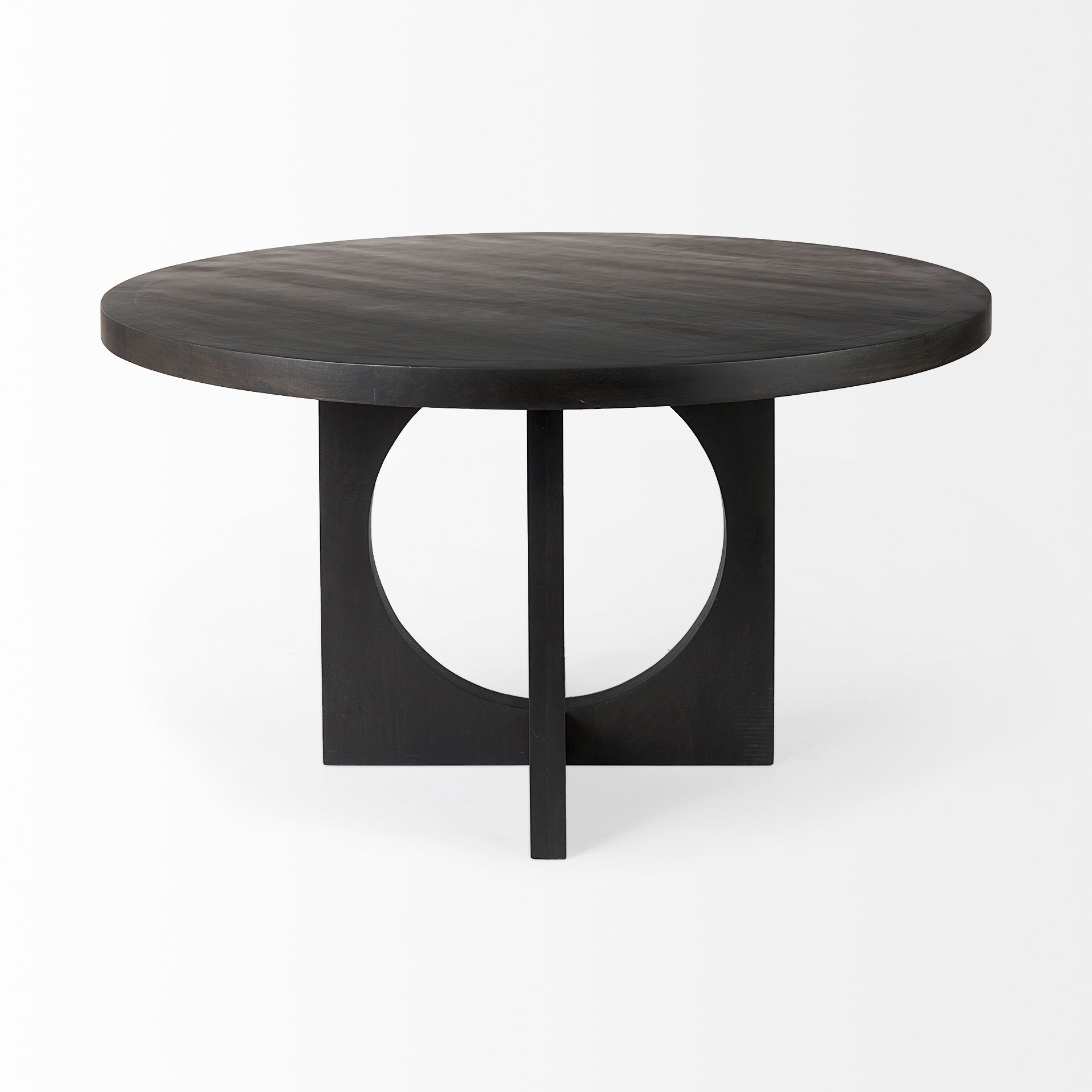 Liesl Dining Table Black Wood - dining-table