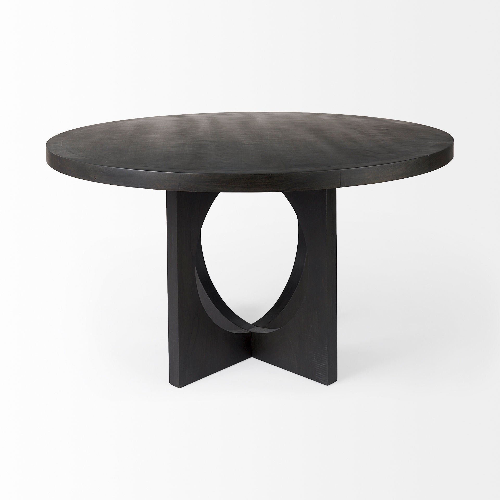 Liesl Dining Table Black Wood - dining-table