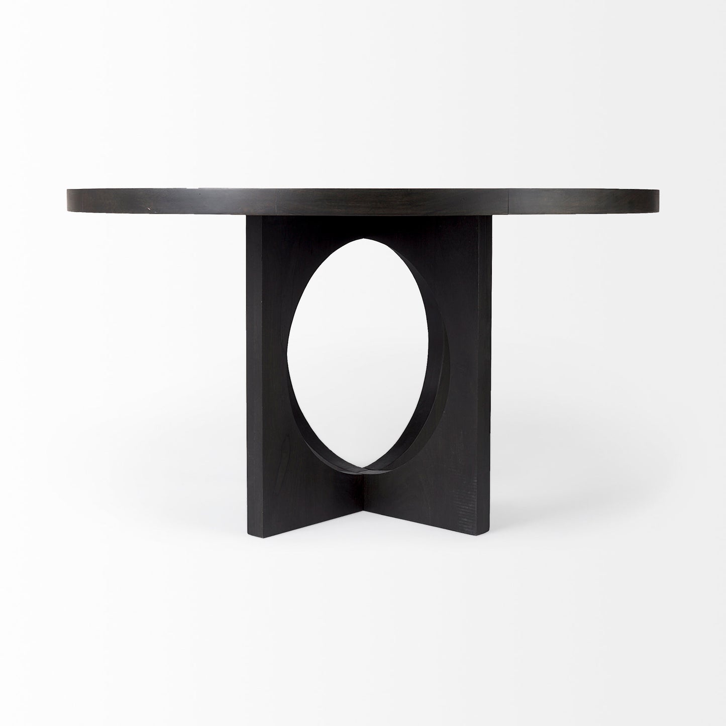 Liesl Dining Table Black Wood - dining-table