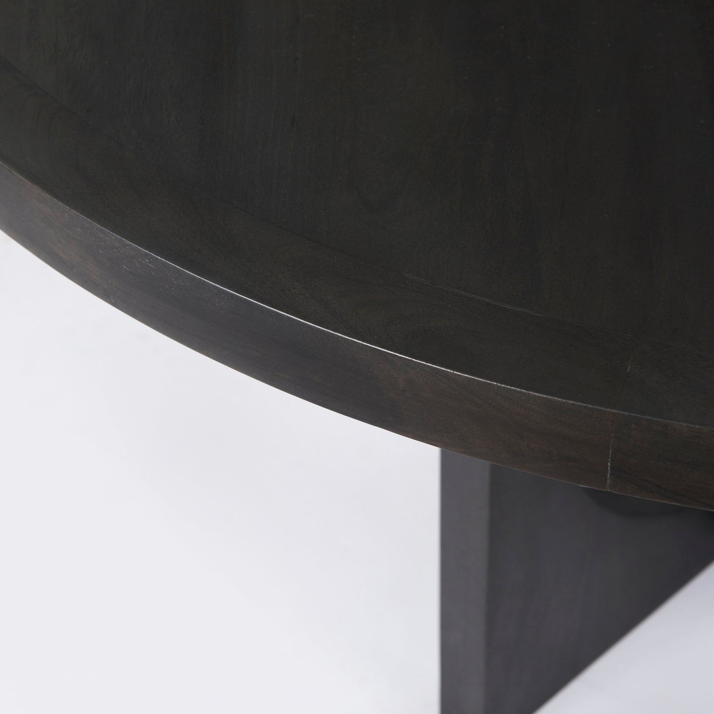 Liesl Dining Table Black Wood - dining-table