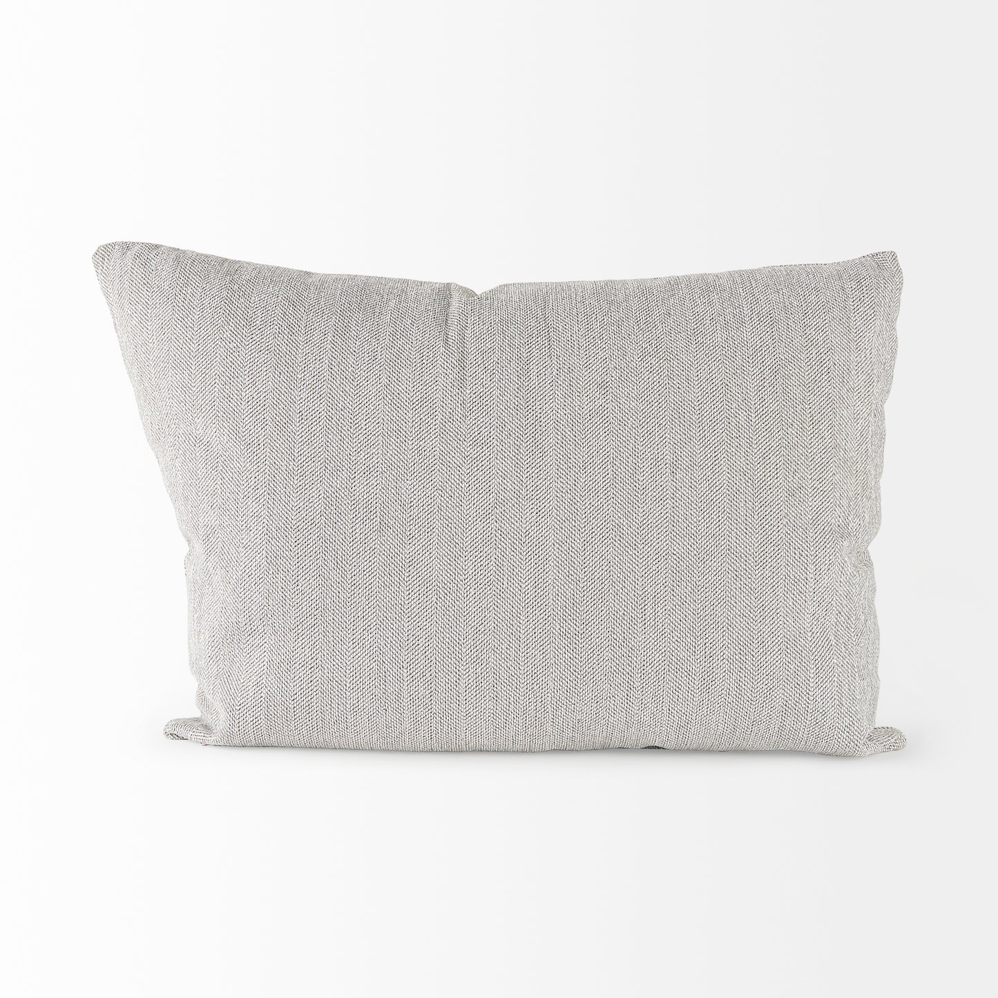 Valence Light Gray Arm Pillow Sectional Piece