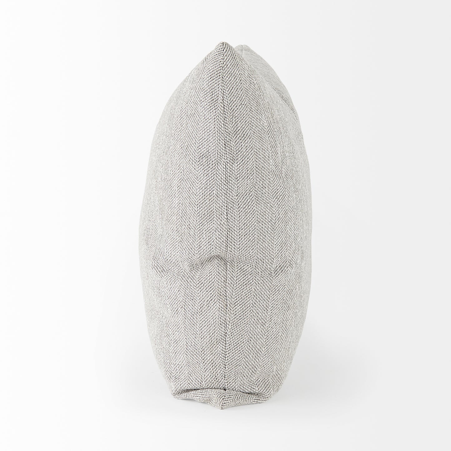 Valence Light Gray Arm Pillow Sectional Piece