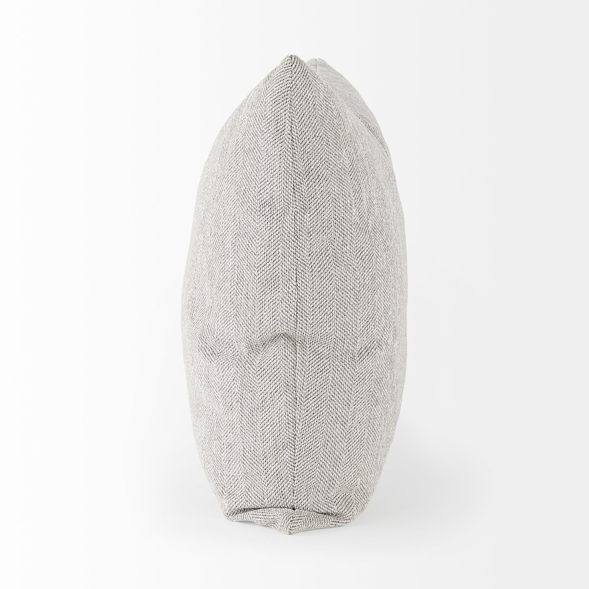Valence Light Gray Arm Pillow Sectional Piece