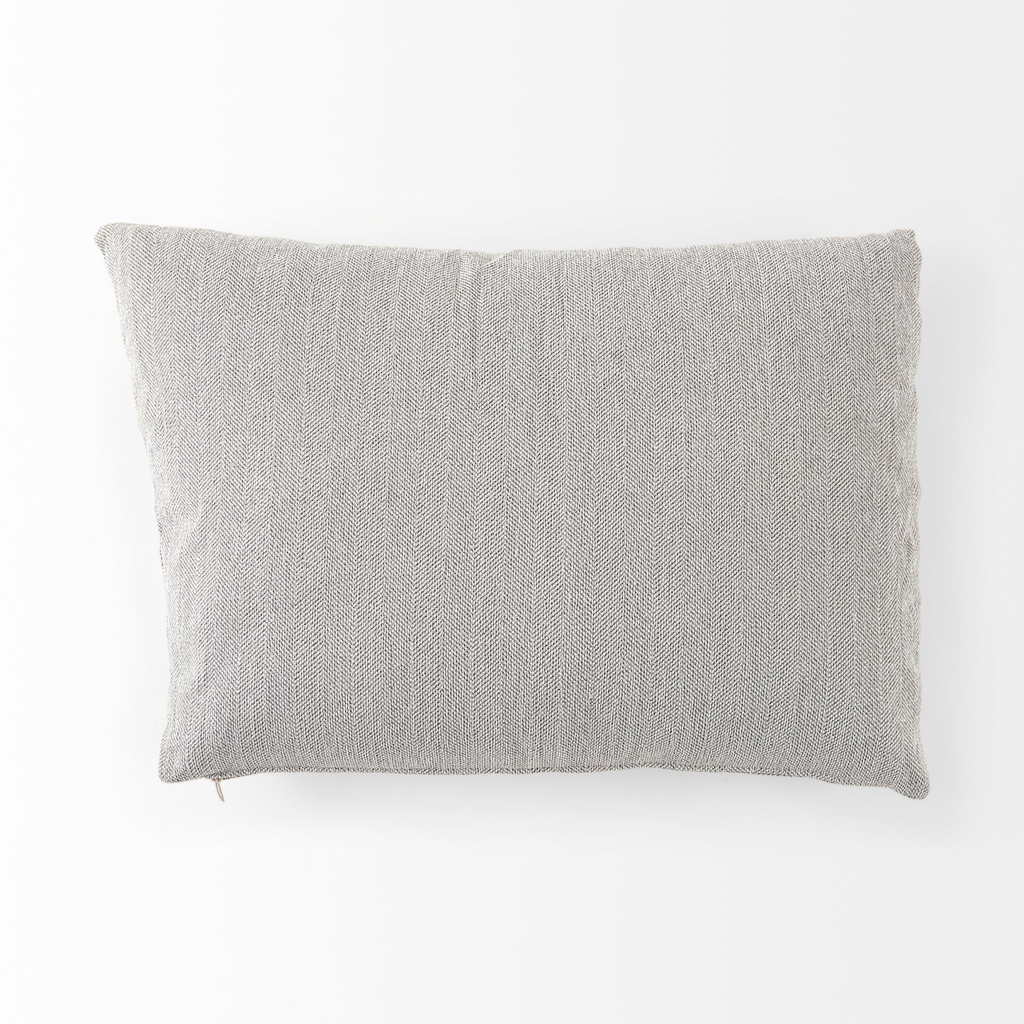 Valence Light Gray Arm Pillow Sectional Piece