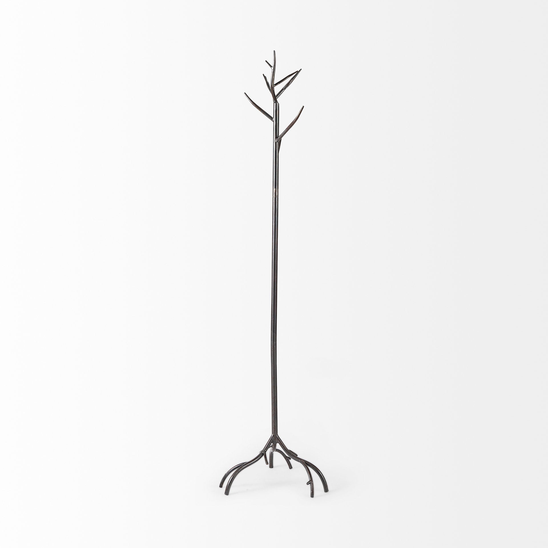 Annex 17 x 69 Dark Copper Metal Coat Rack