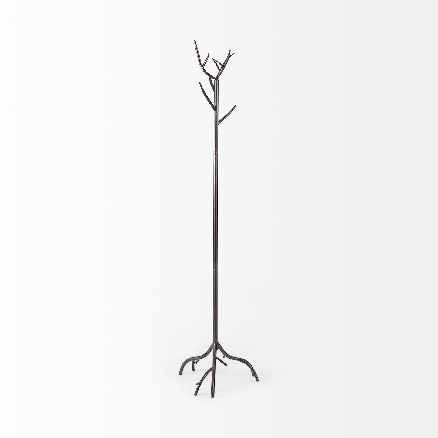 Annex 17 x 69 Dark Copper Metal Coat Rack