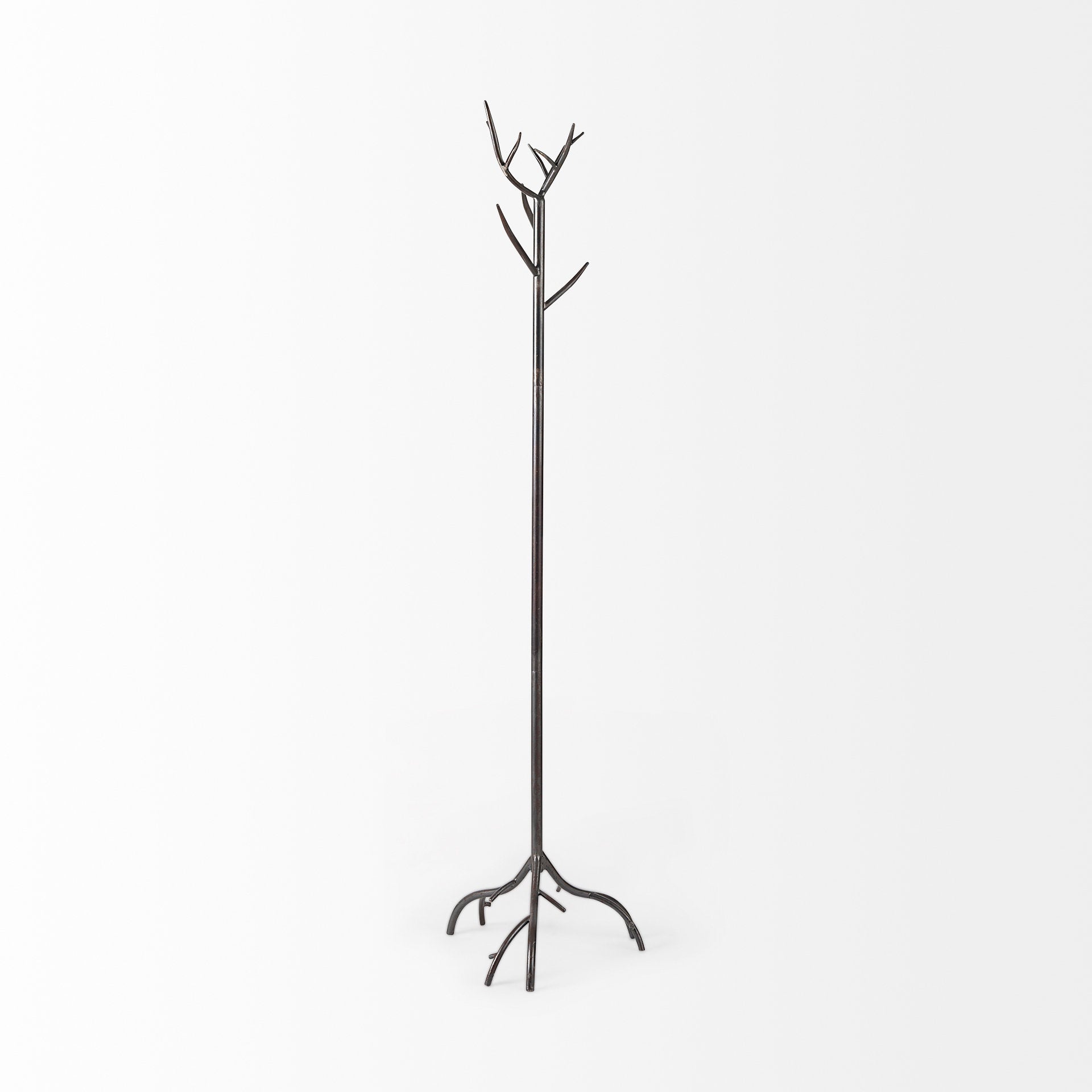 Annex 17 x 69 Dark Copper Metal Coat Rack