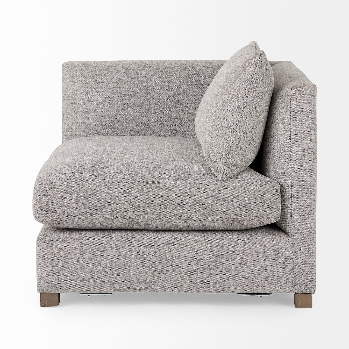 Valence 37.8L x 38.6W x 28.3H Medium Gray Corner Sectional Piece
