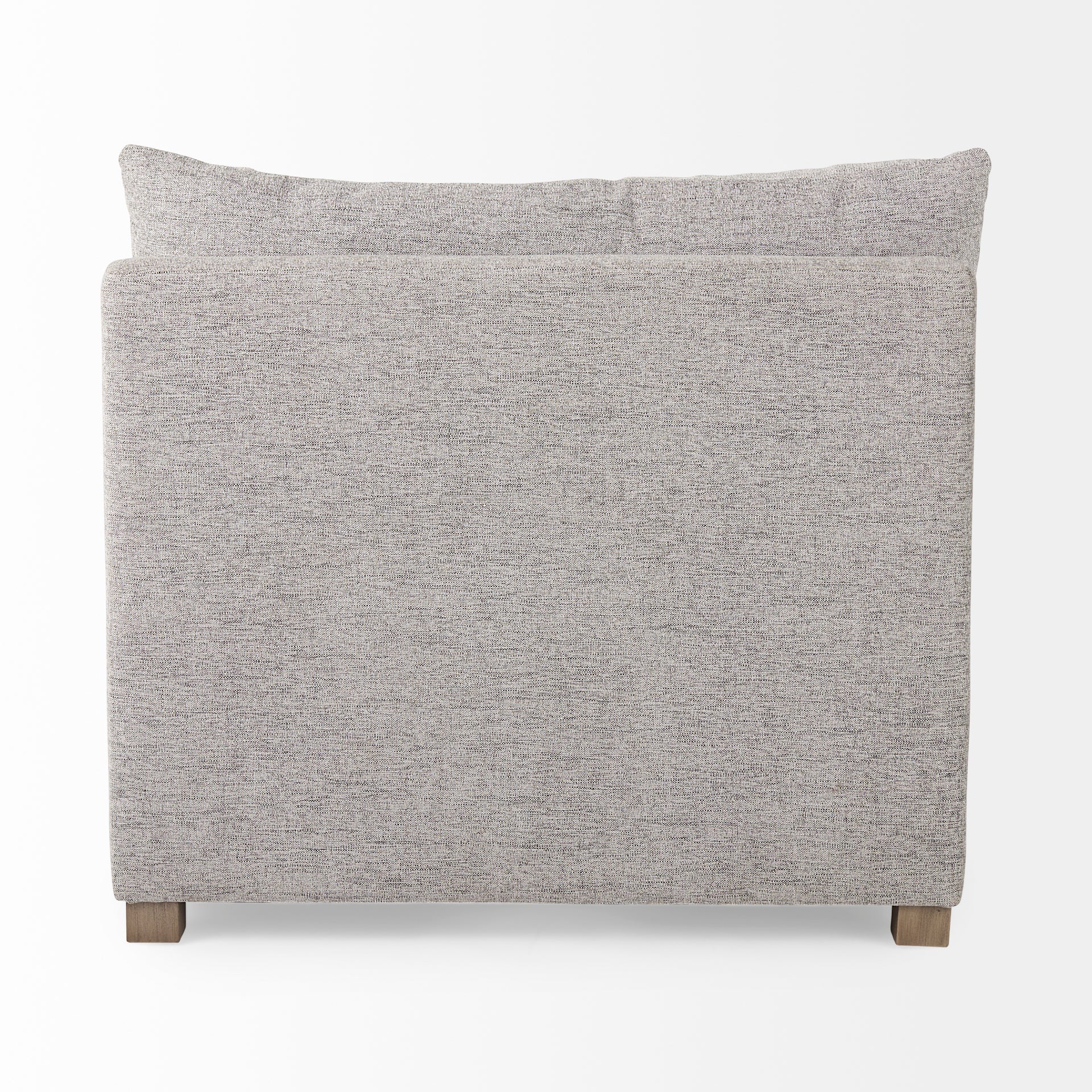 Valence 38.2L x 38.6W x 28.3H Medium Gray Armless Sectional Piece