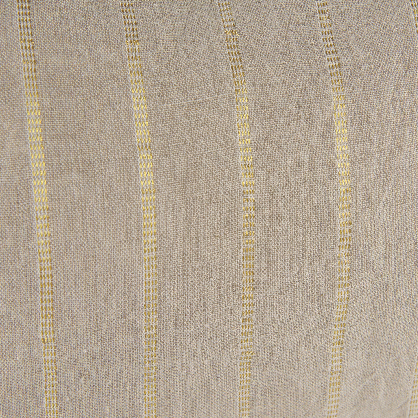 Danika 13.0L x 21.0W x 0.2H Beige and Gold Fabric Decorative Pillow Cover