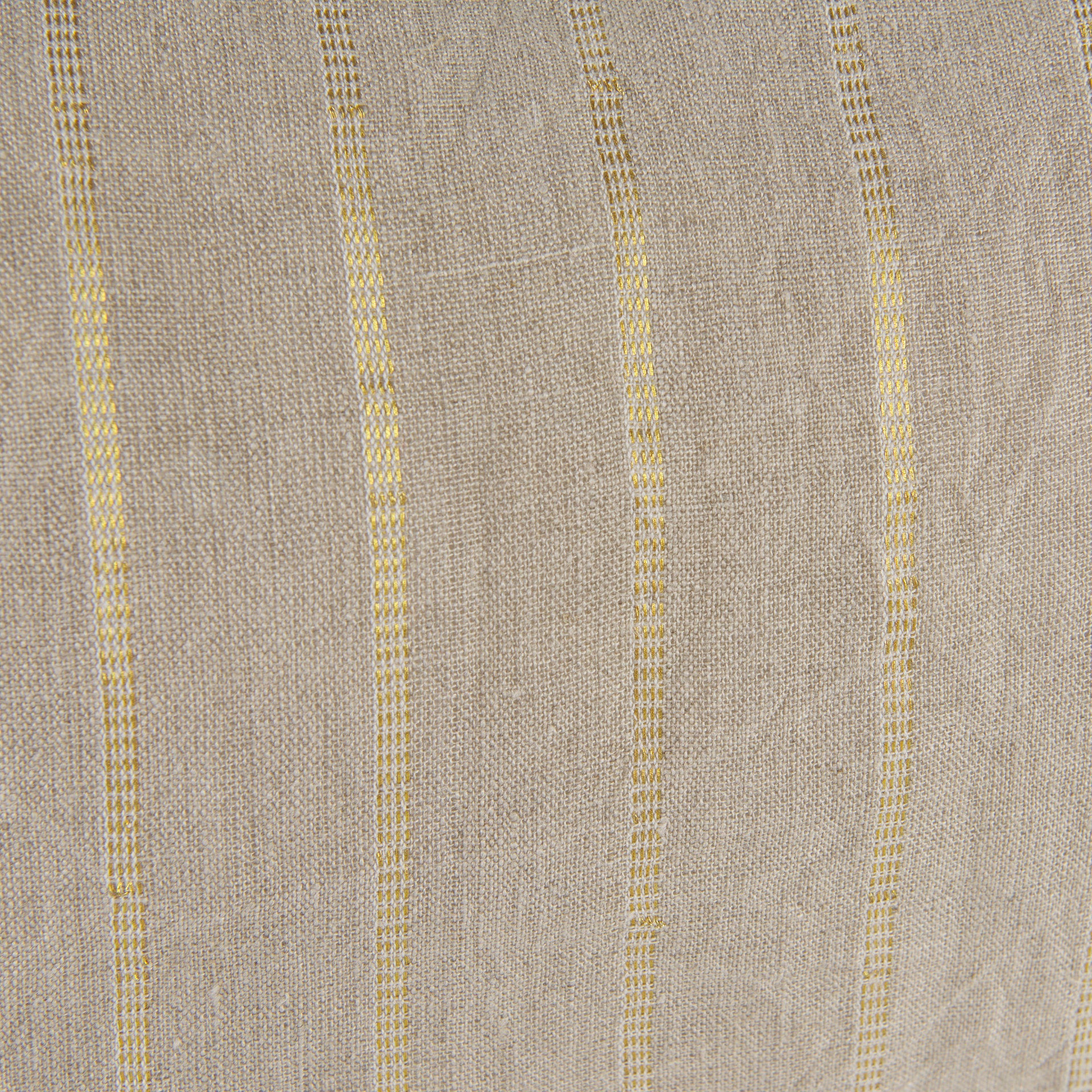 Danika 13.0L x 21.0W x 0.2H Beige and Gold Fabric Decorative Pillow Cover