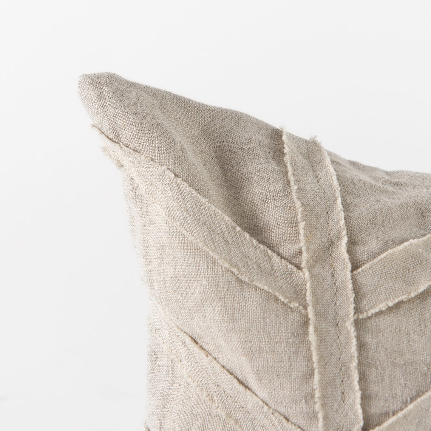 Ivivva 14x26 Beige Fabric Textured Decorative Pillow Cover