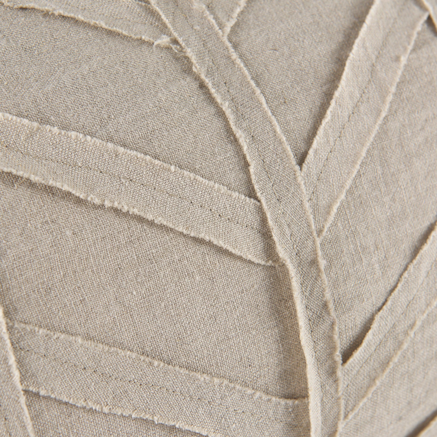 Ivivva 14x26 Beige Fabric Textured Decorative Pillow Cover