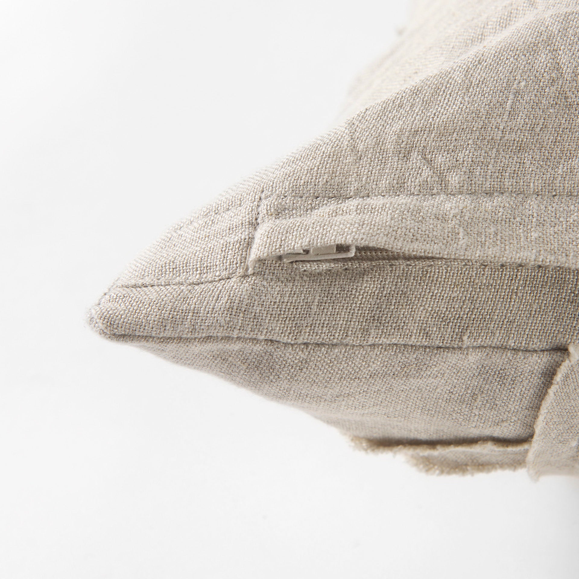 Ivivva 14x26 Beige Fabric Textured Decorative Pillow Cover