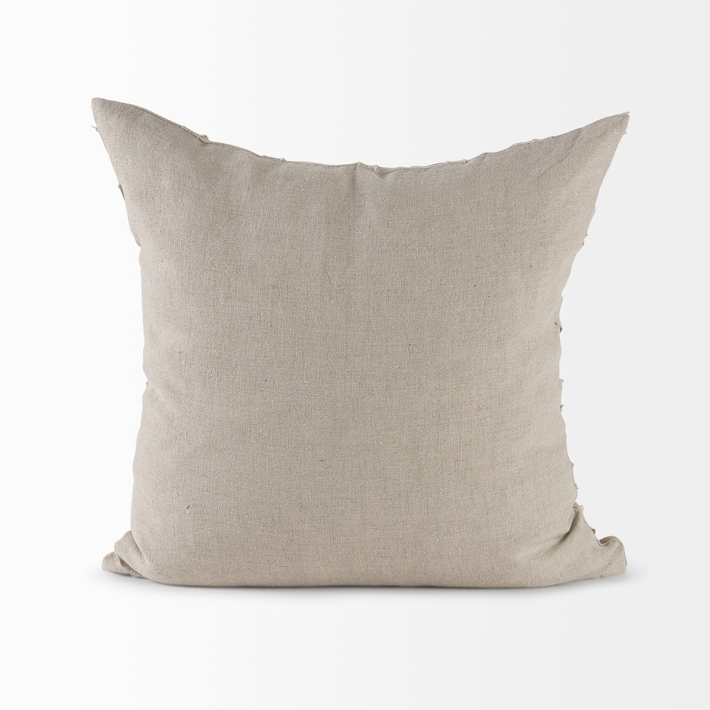 Ivivva 20x20 Beige Fabric Textured Pillow Cover
