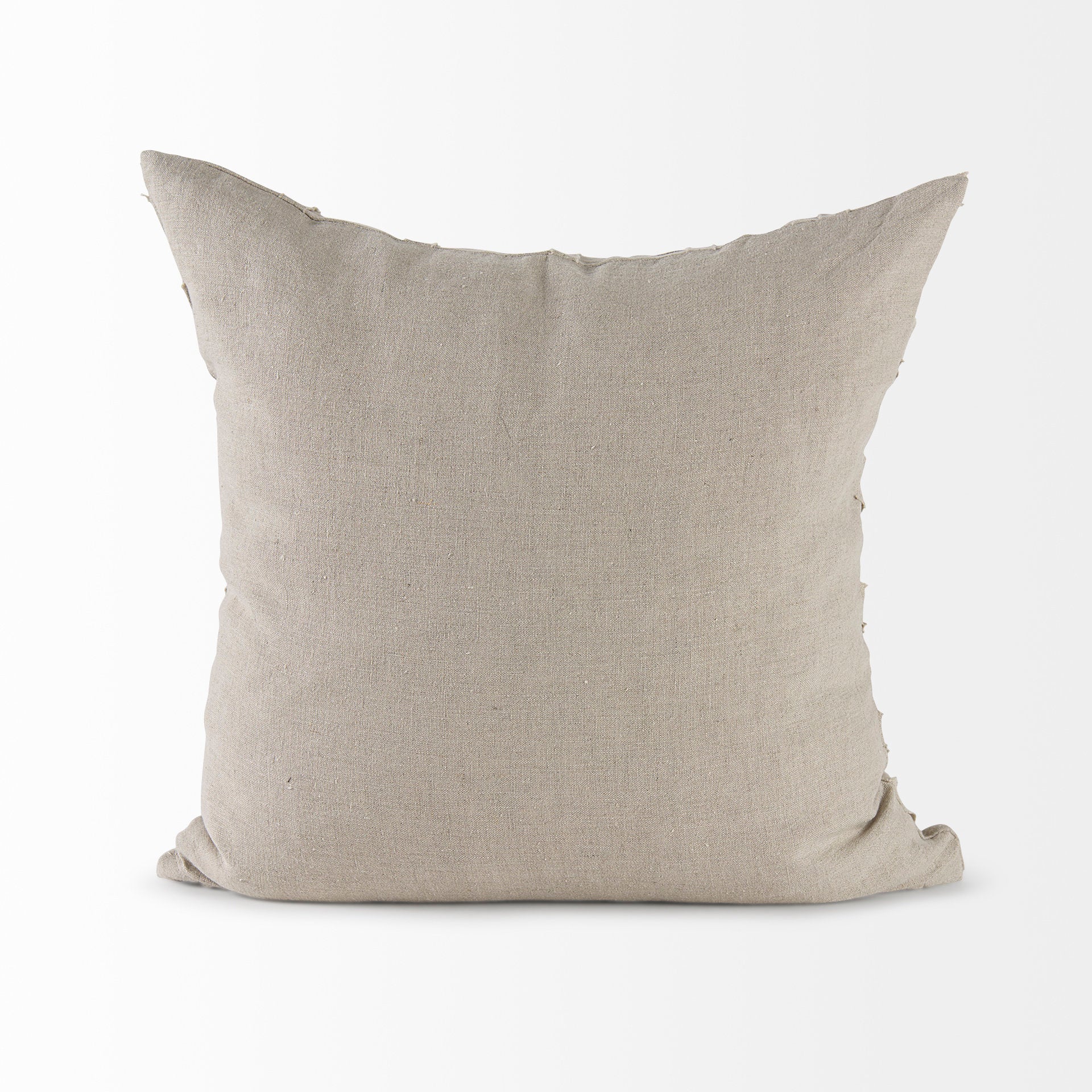 Ivivva 20x20 Beige Fabric Textured Pillow Cover