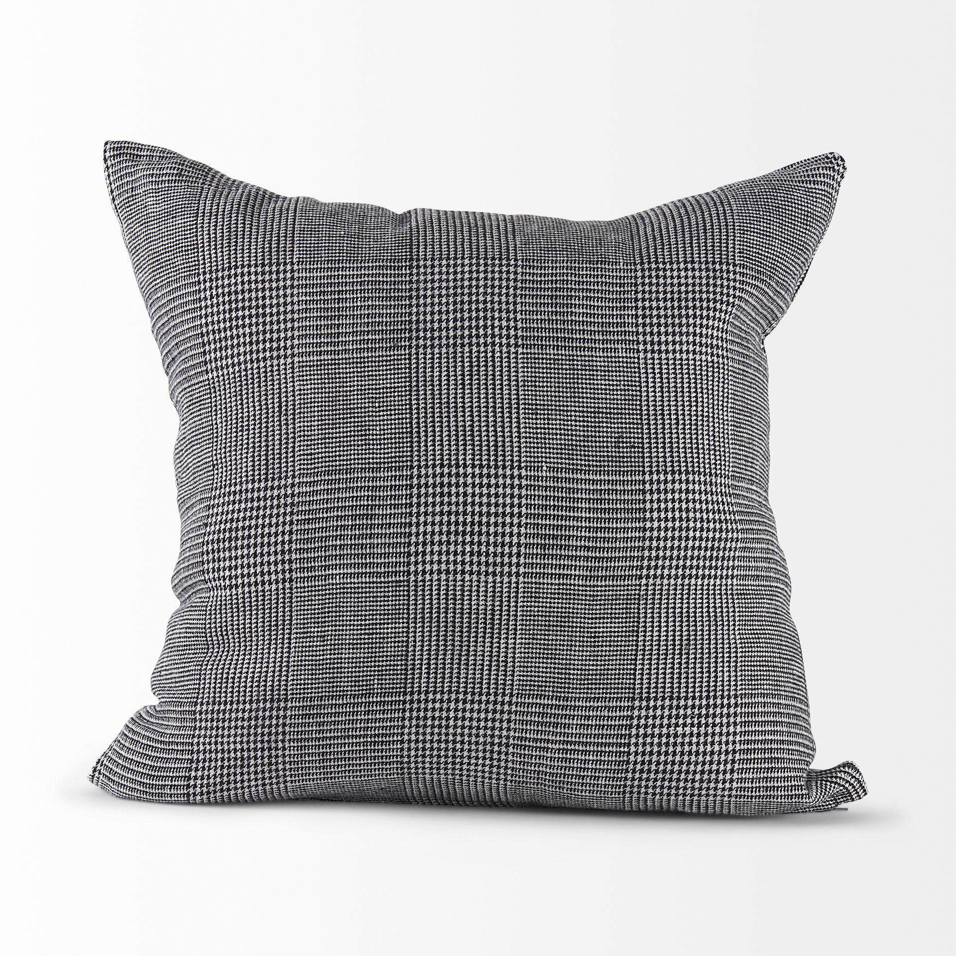 Ramone 20x20 Black and White Fabric Pillow Cover