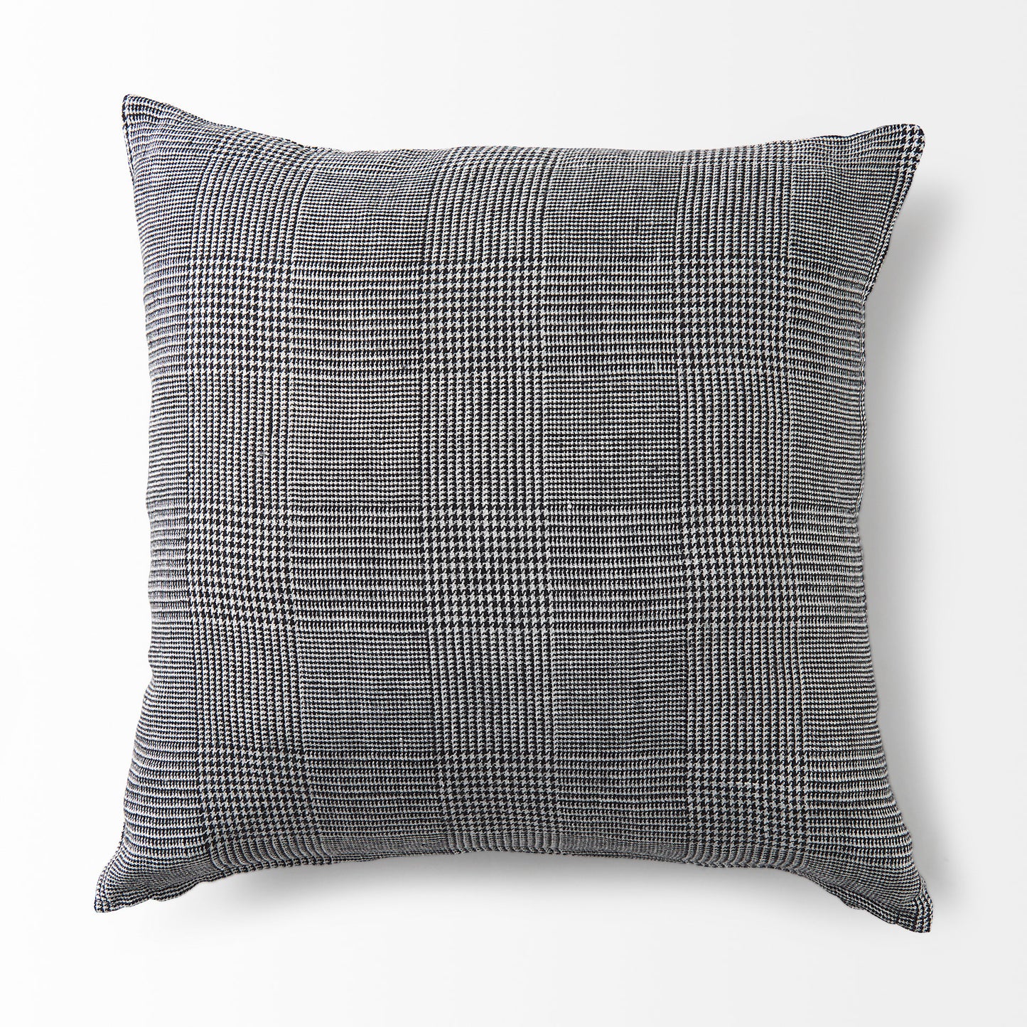 Ramone 20x20 Black and White Fabric Pillow Cover