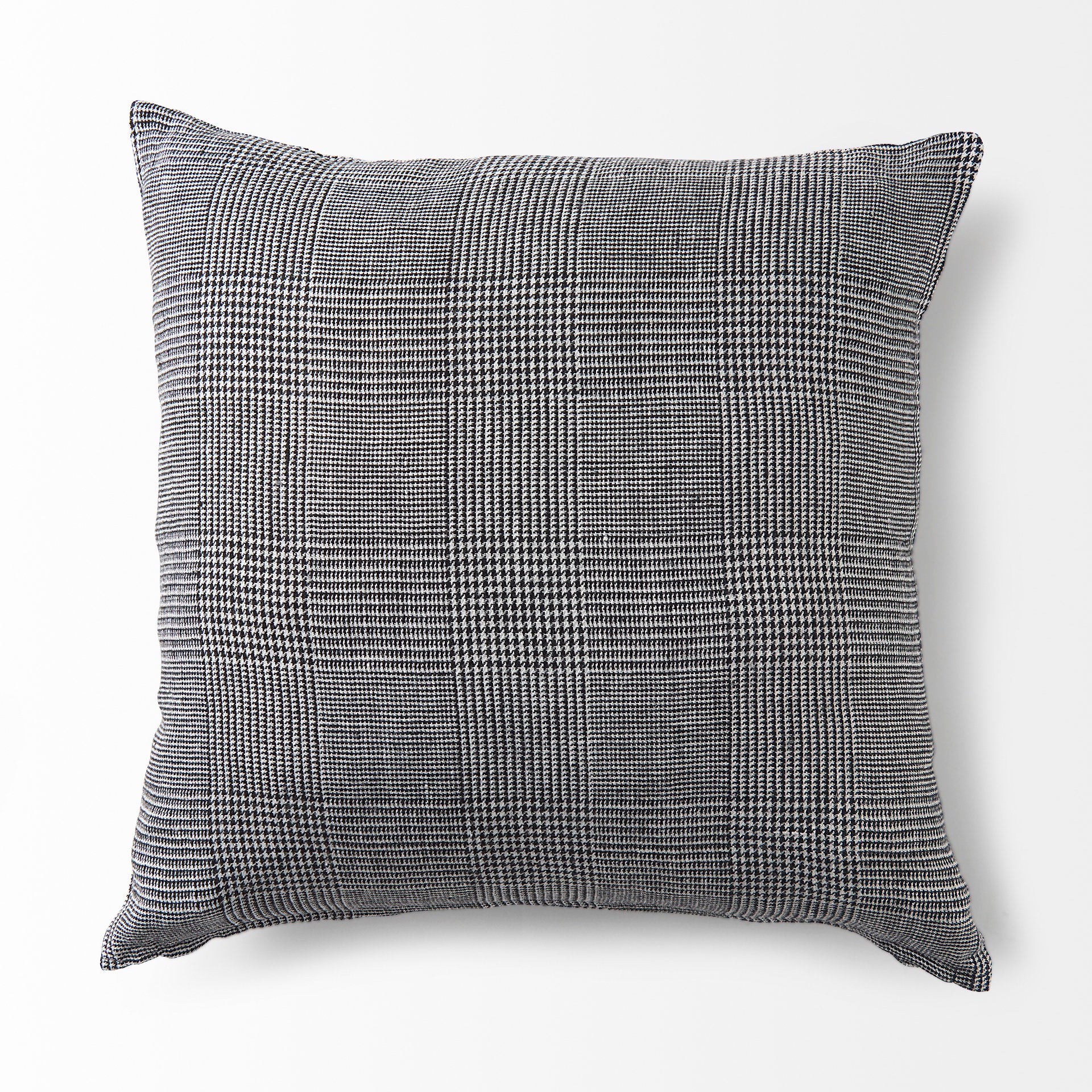 Ramone 20x20 Black and White Fabric Pillow Cover