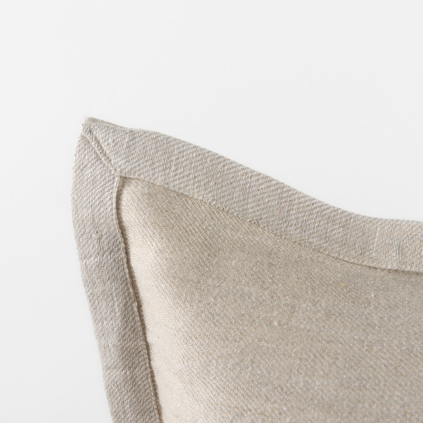Mae 14x26 Beige Fabric Decorative Pillow Cover