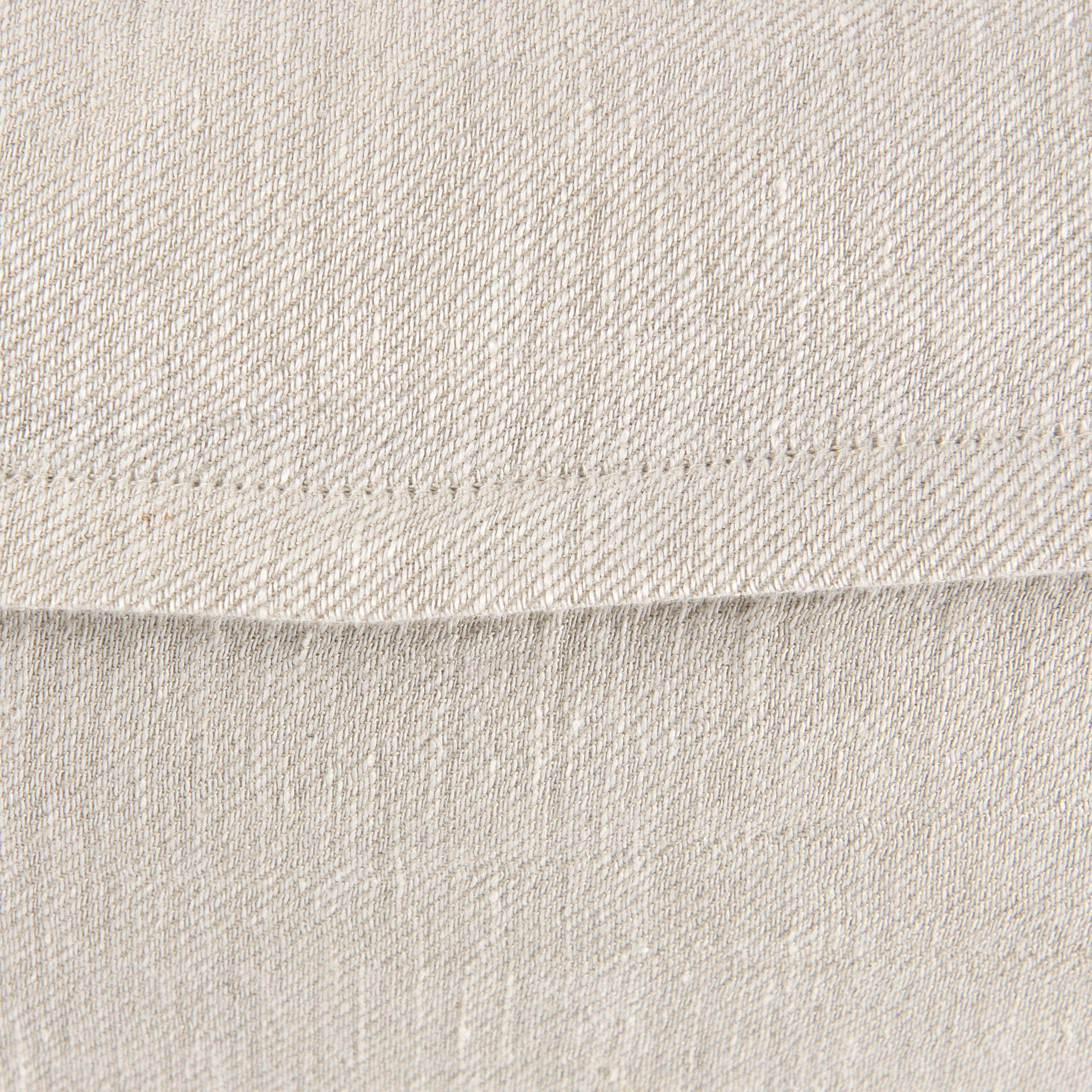 Mae 14x26 Beige Fabric Decorative Pillow Cover