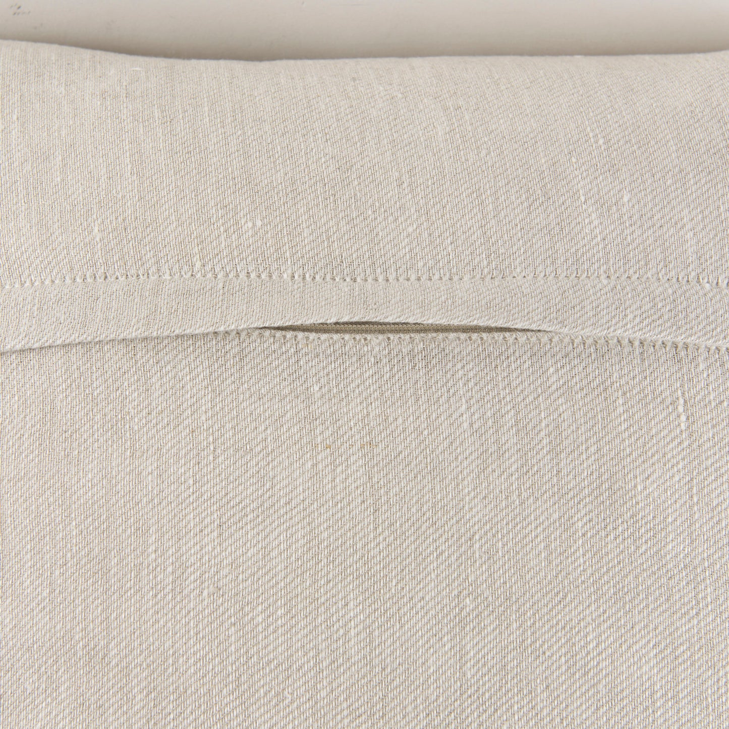 Mae 20L x 20W Beige Fabric Pillow Cover