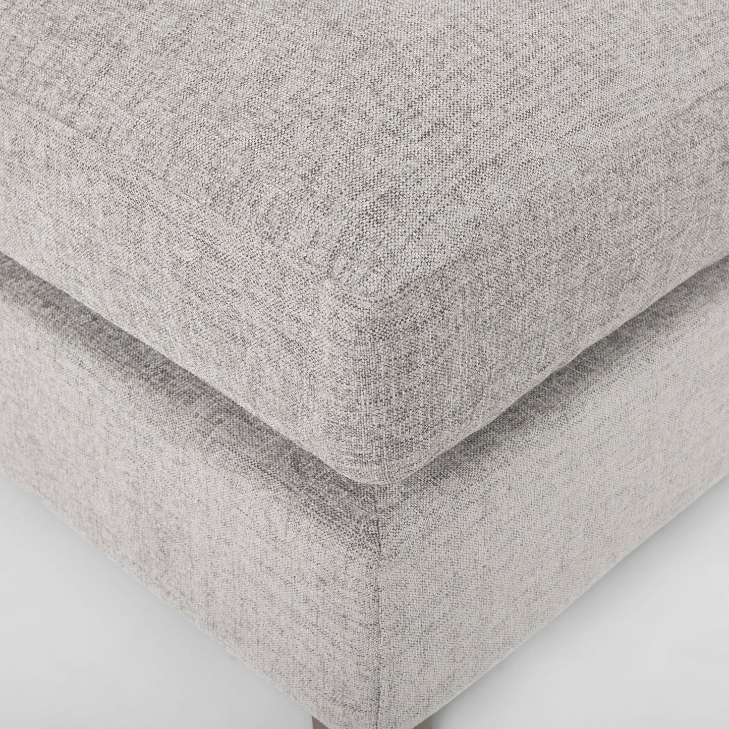 Valence 38.2L x 38.6W x 28.3H Medium Gray Armless Sectional Piece