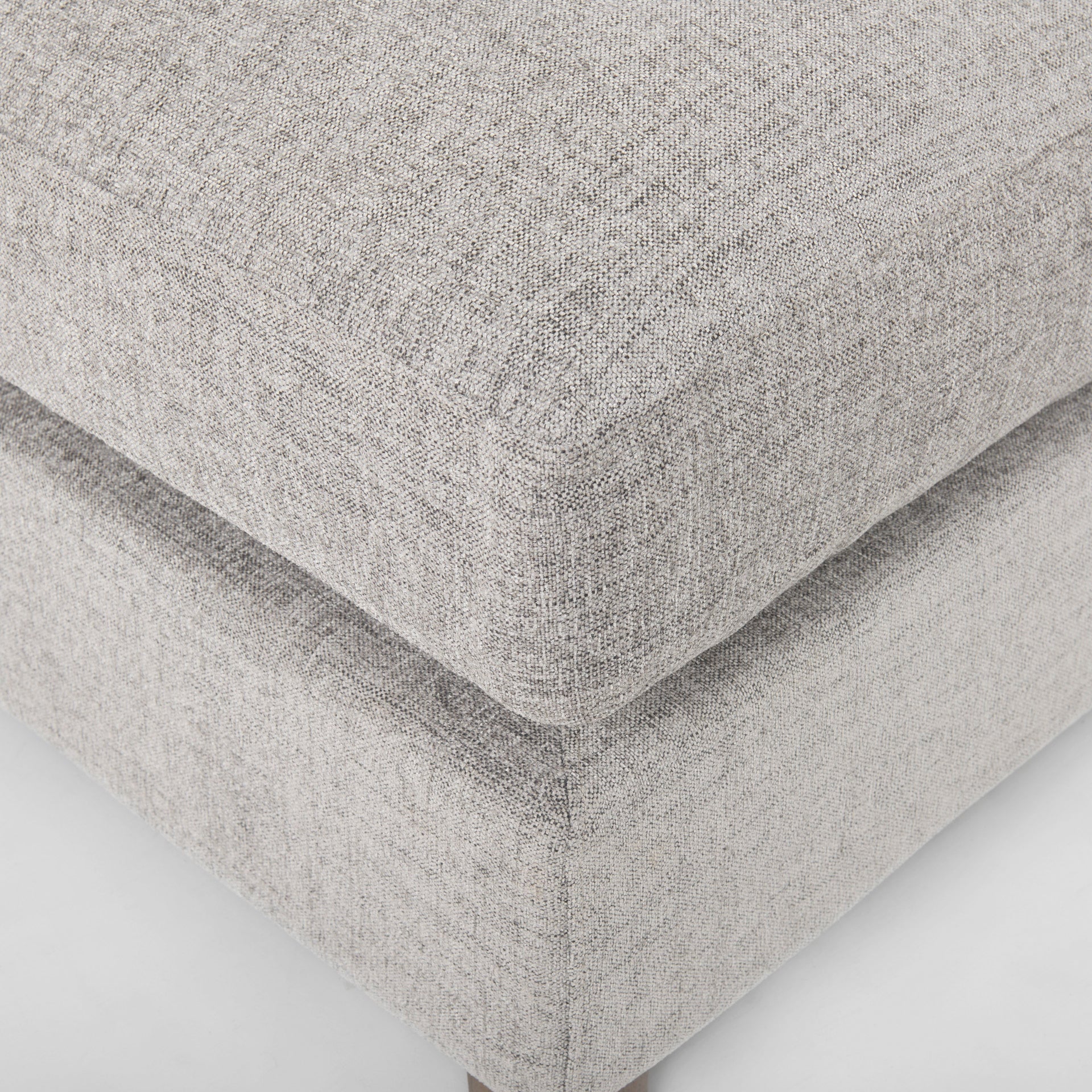 Valence 38.2L x 38.6W x 28.3H Medium Gray Armless Sectional Piece