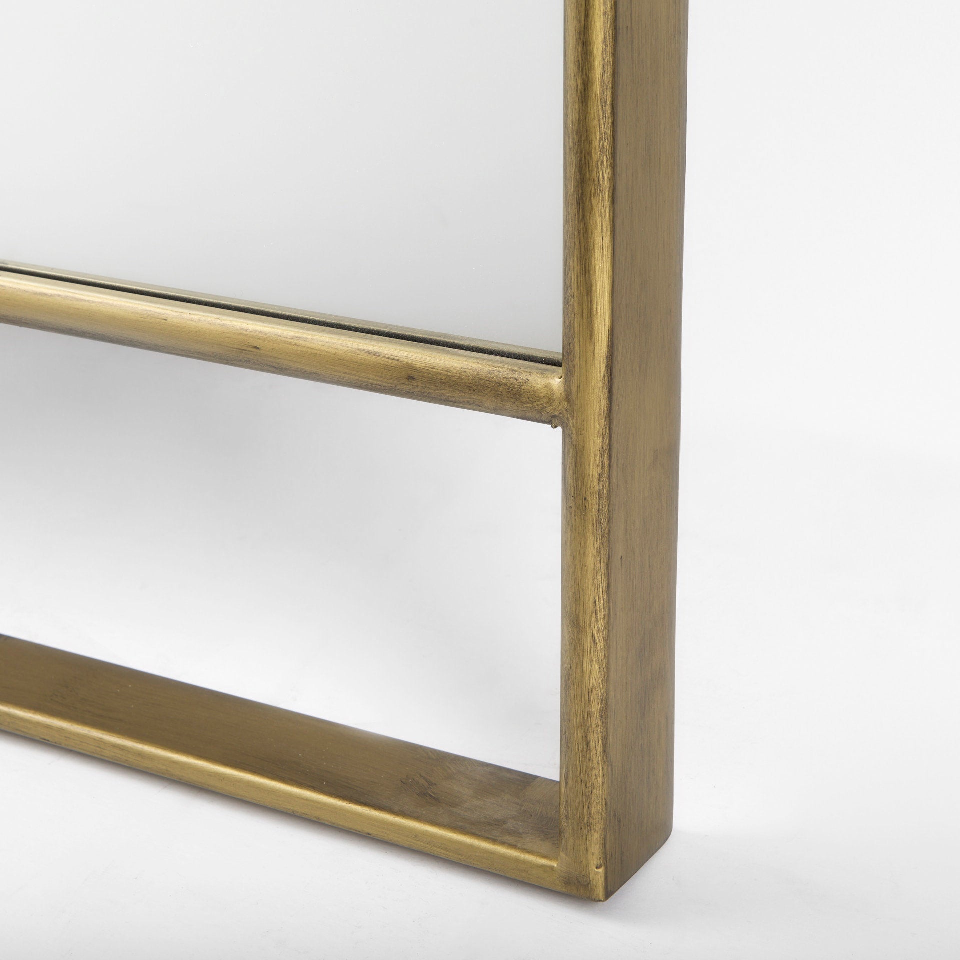 Sadie Floor Mirror Gold Metal | 76H - floor-mirrors