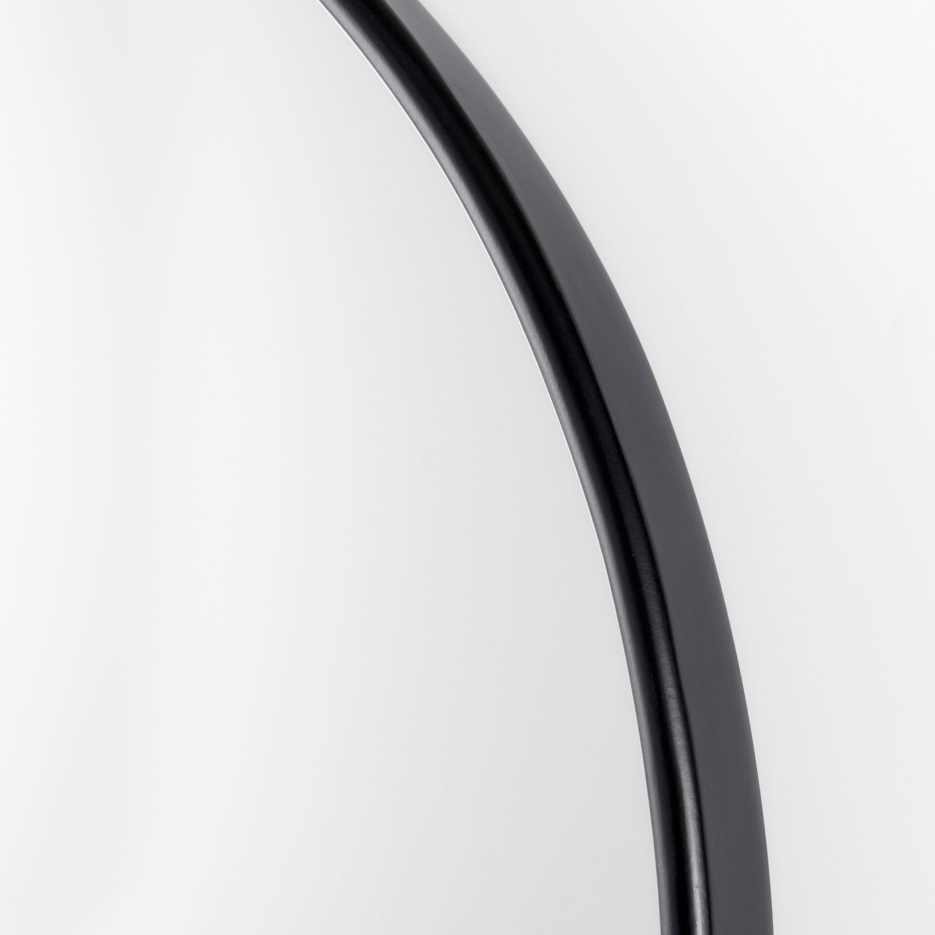 Sadie Floor Mirror Black Metal | 76H - floor-mirrors