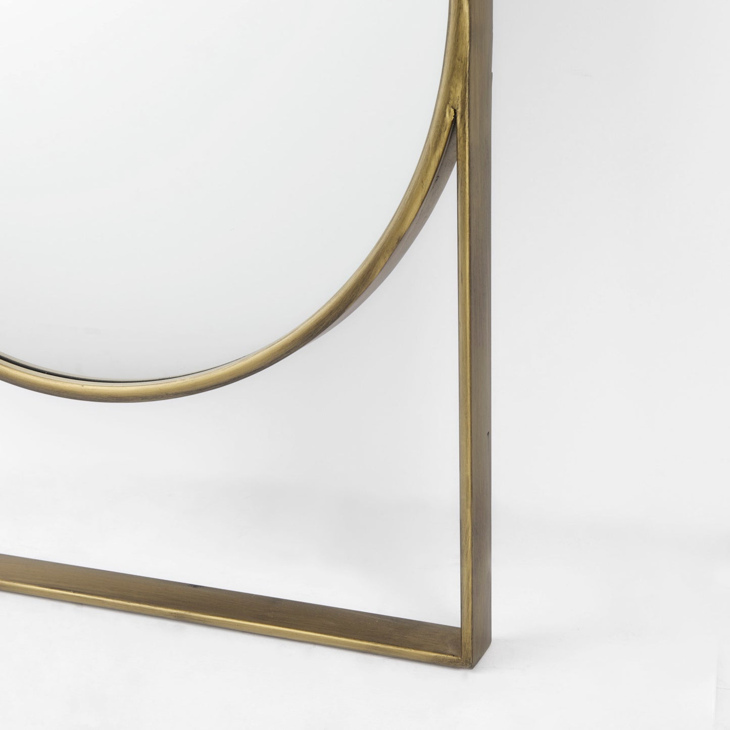 Sadie Floor Mirror Gold Metal | 78H - floor-mirrors