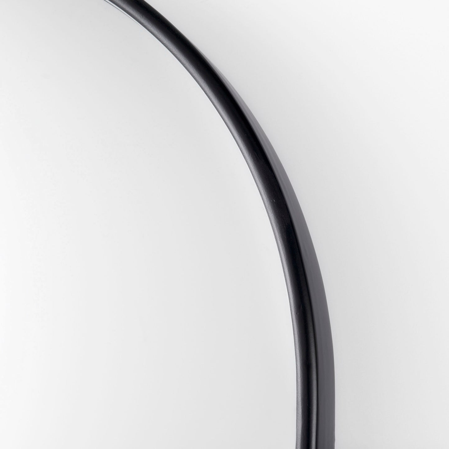 Sadie Floor Mirror Black Metal | 78H - floor-mirrors