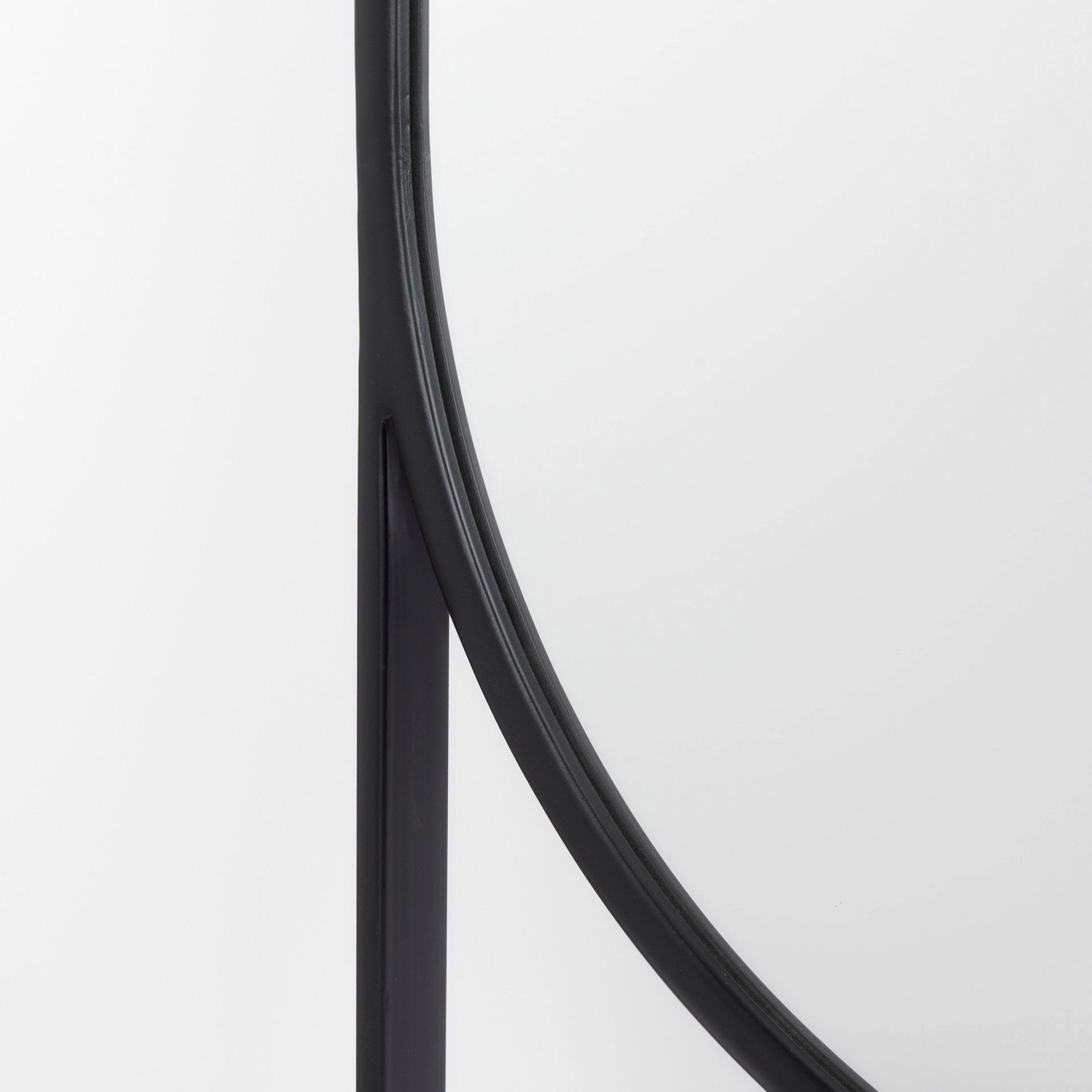 Sadie Floor Mirror Black Metal | 78H - floor-mirrors