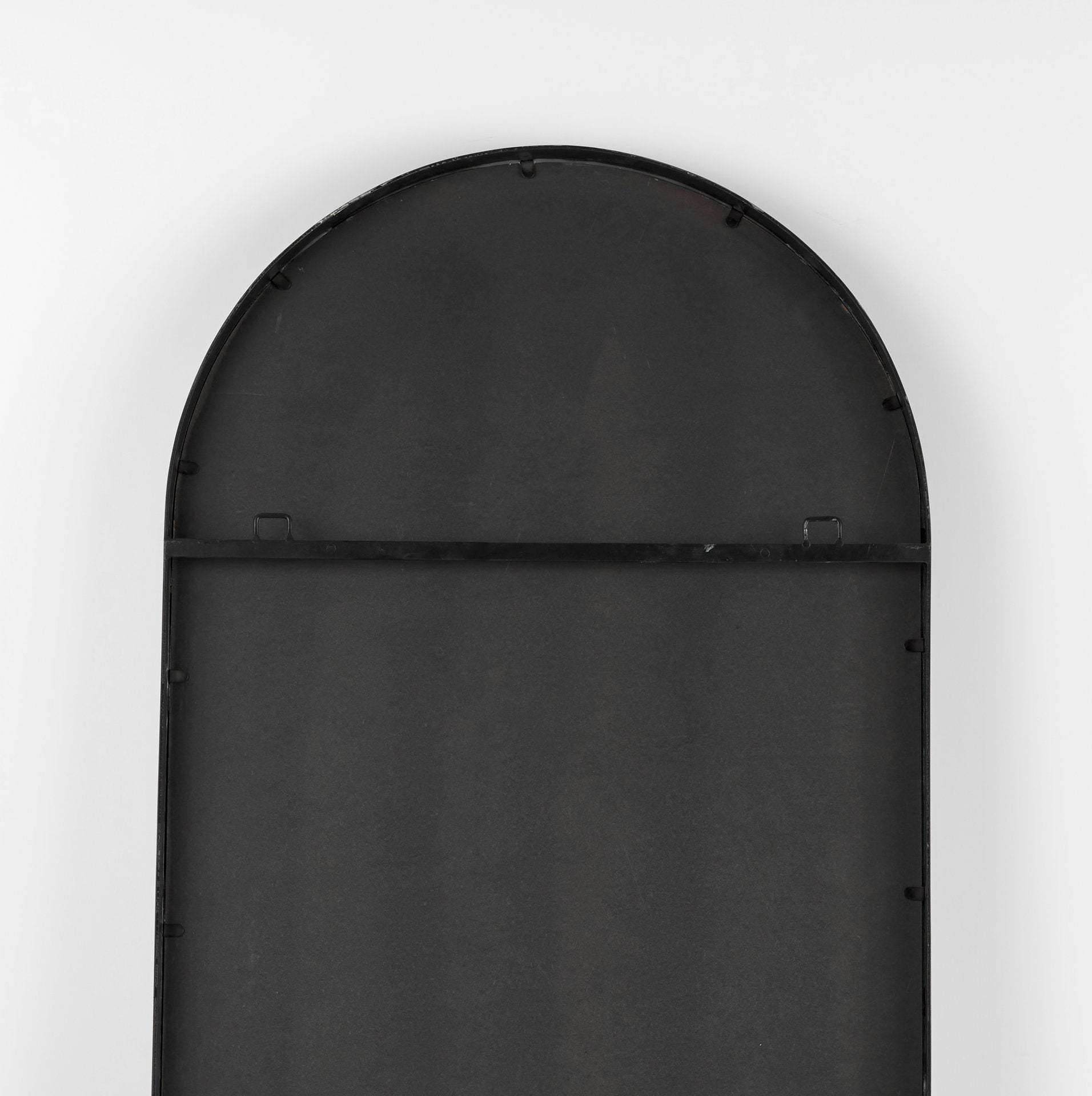 Sadie Floor Mirror Black Metal | 78H - floor-mirrors