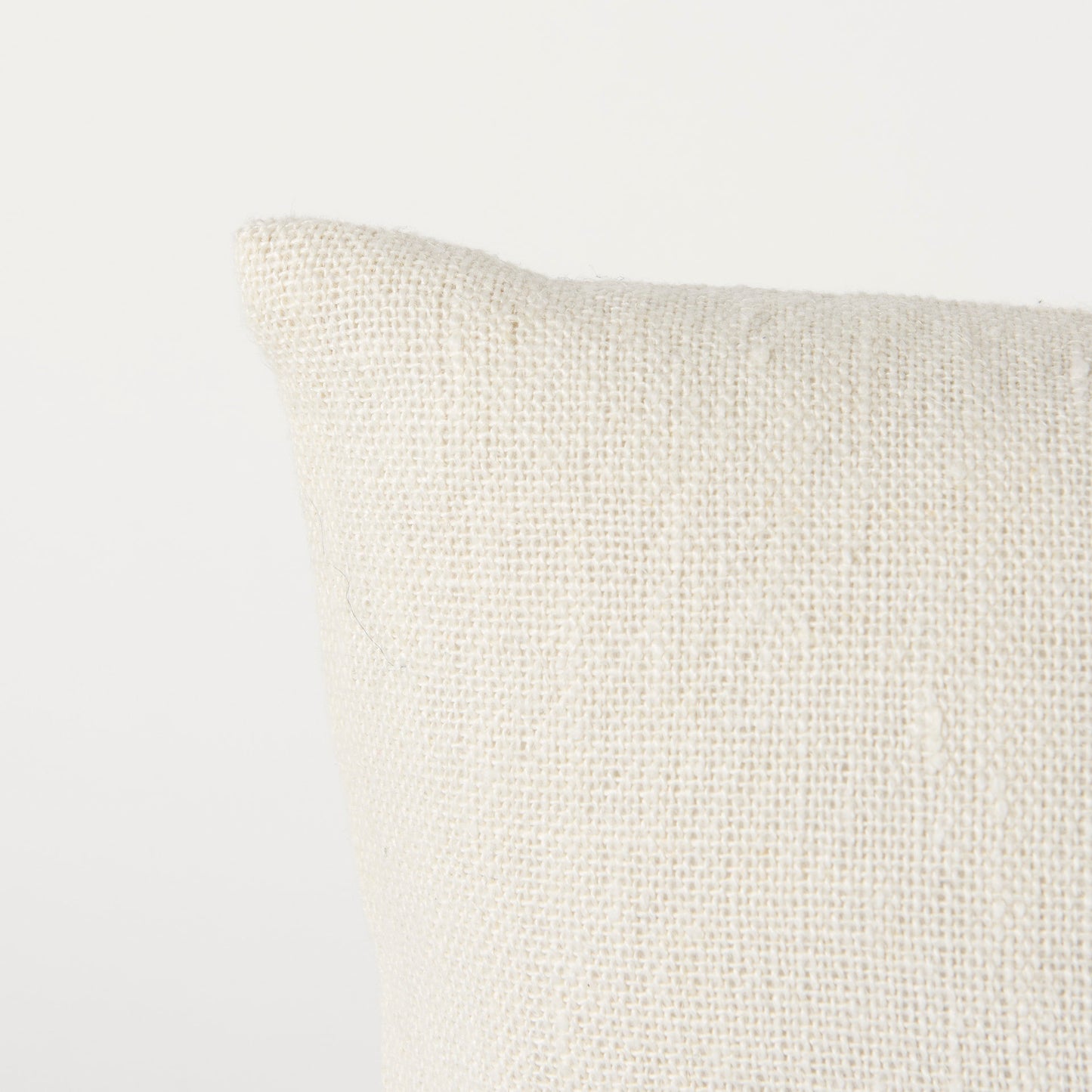 Sandra 18 x 18 Beige With Blue Stripes Decorative Pillow Cover