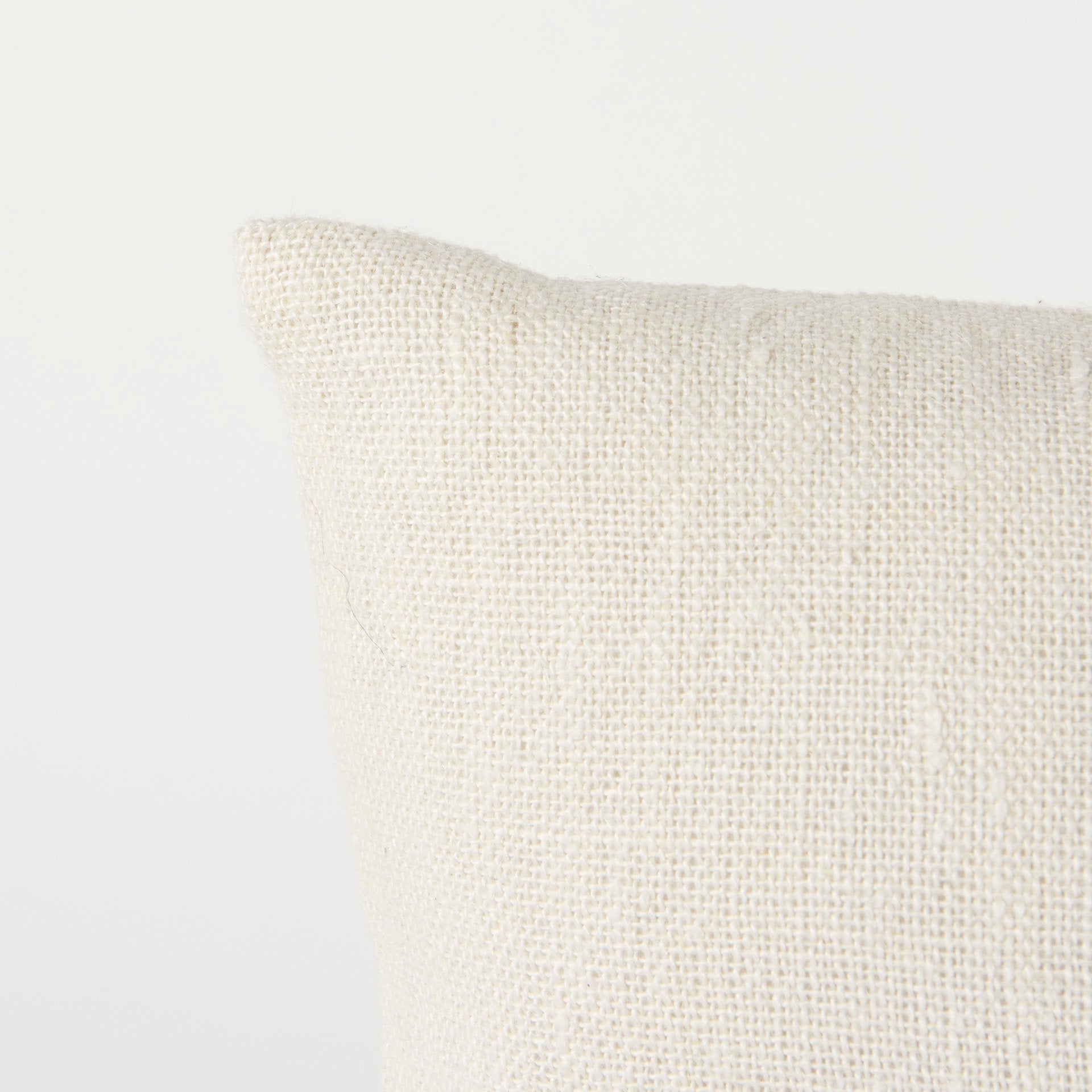 Sandra 18 x 18 Beige With Blue Stripes Decorative Pillow Cover