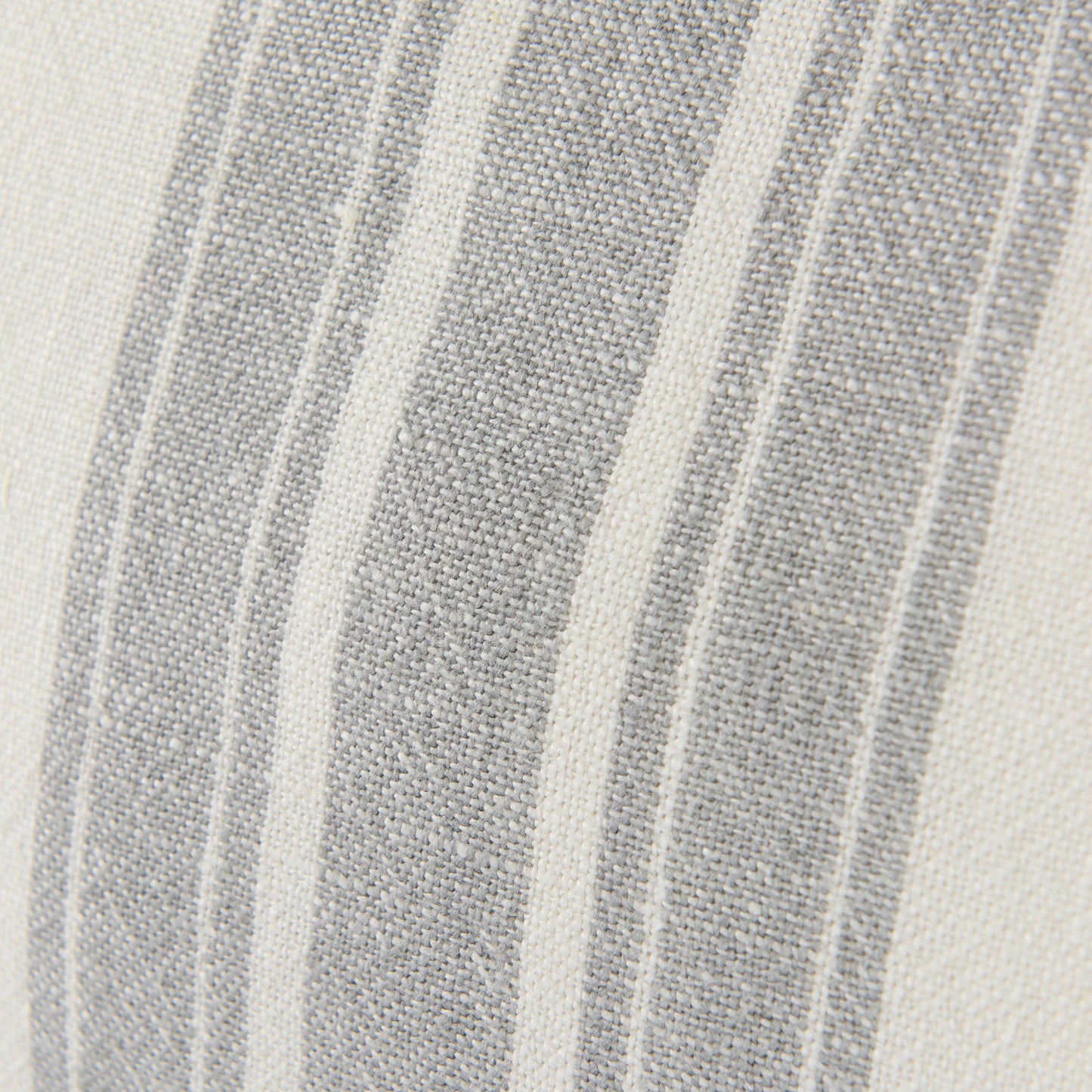 Patrice 22x22 Cream With Gray Stripes Pillow Cover