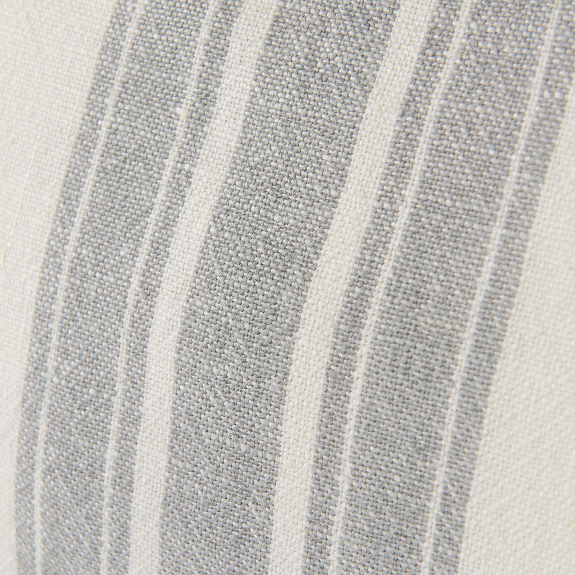 Patrice 22x22 Cream With Gray Stripes Pillow Cover
