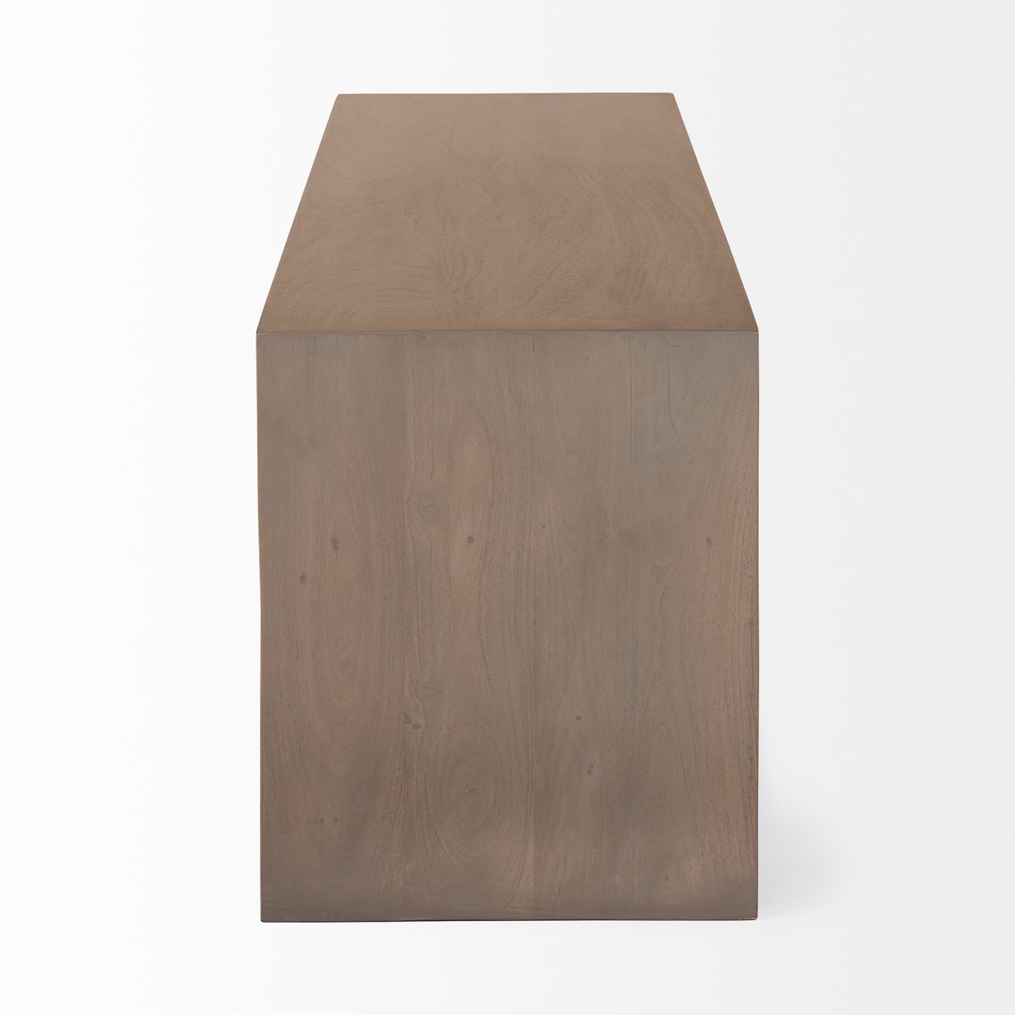 Konstantin 60.0 x 18.0 x 21.0 Light Brown Wood W/ Live Edge Four Drawer Media Console