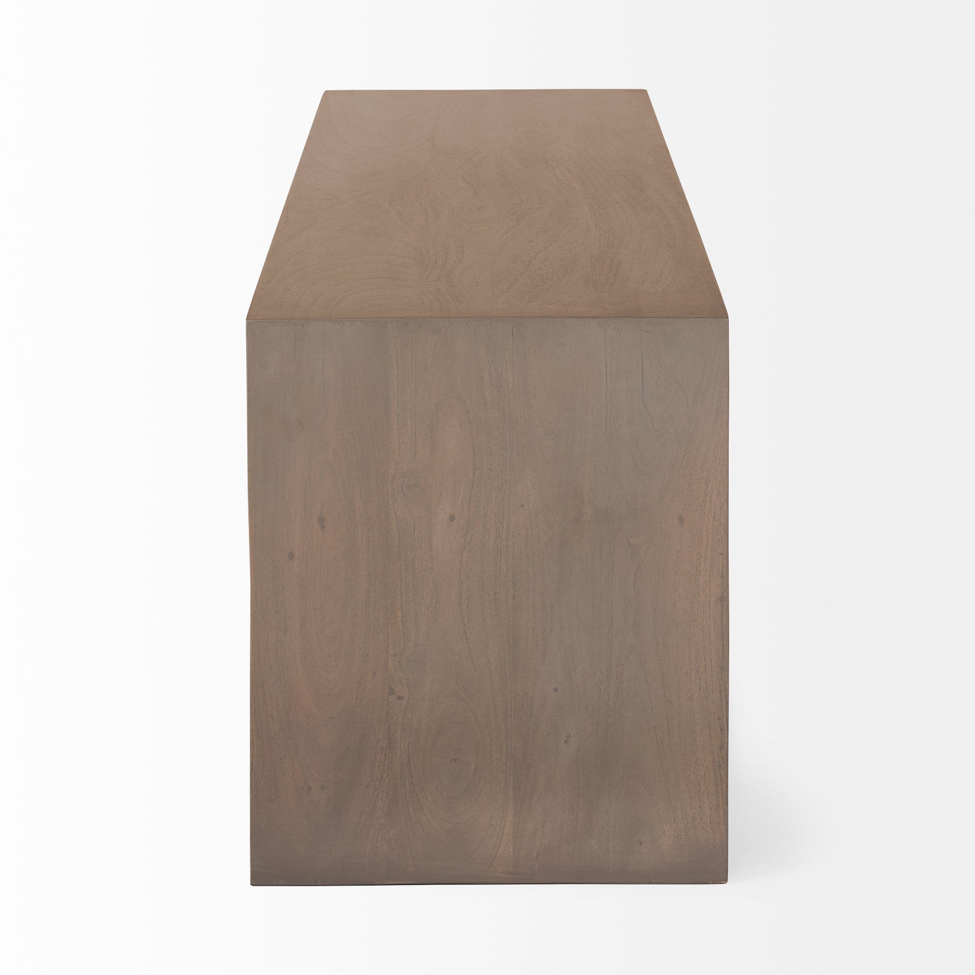 Konstantin 60.0 x 18.0 x 21.0 Light Brown Wood W/ Live Edge Four Drawer Media Console