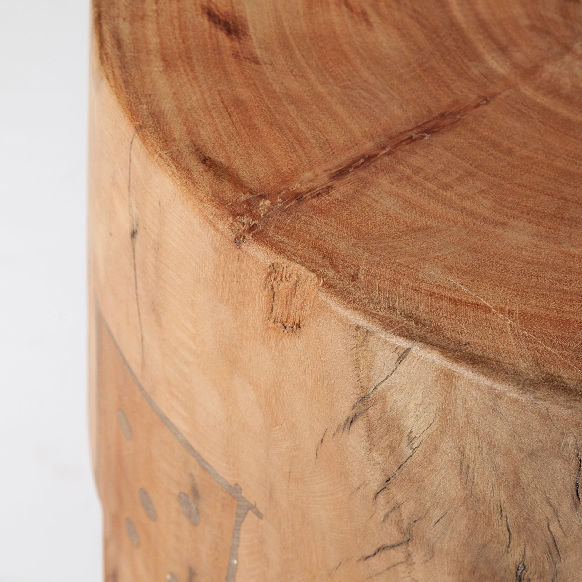 Asco Stool Reclaimed Wood | 18H - ottoman-and-poufs